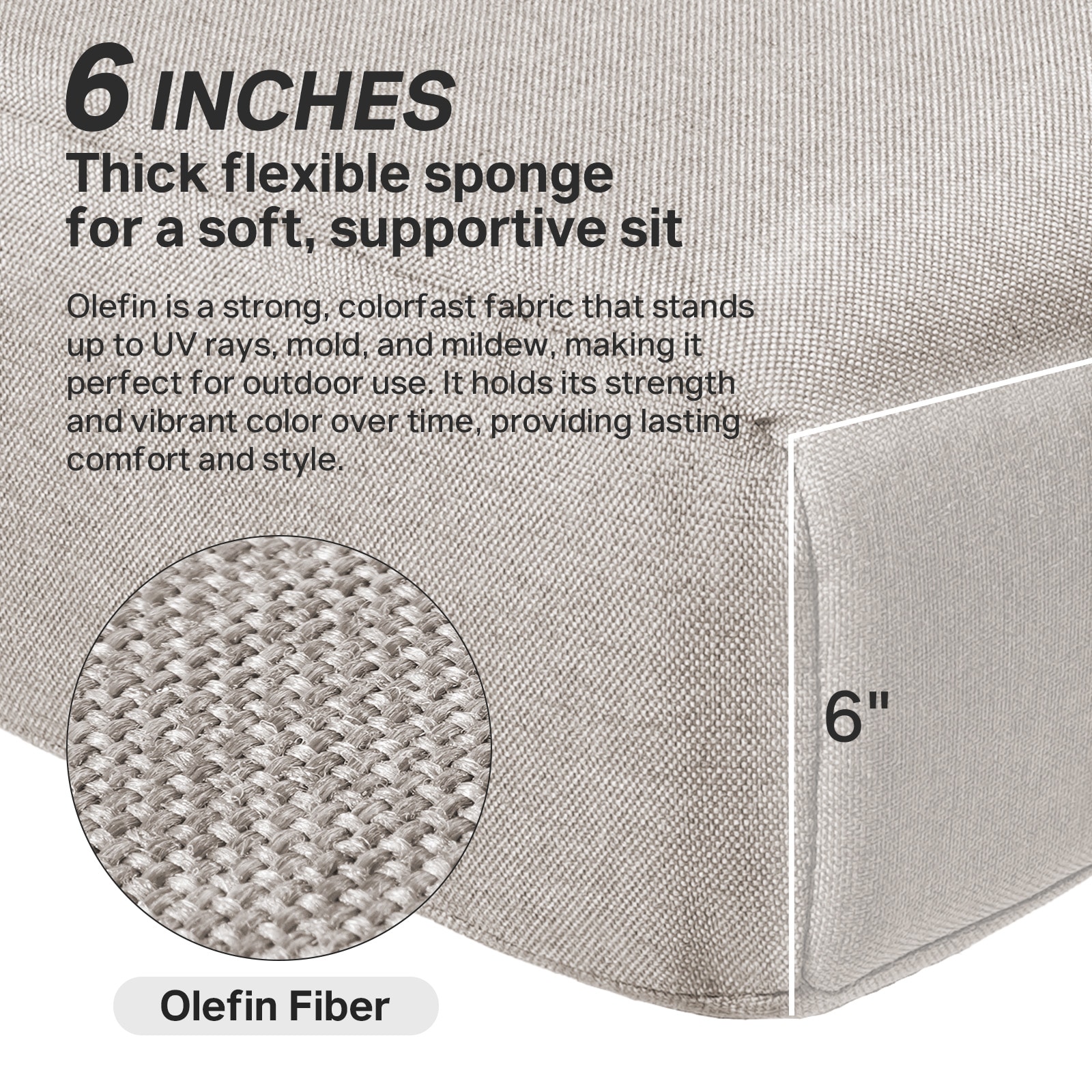 Rilyson FSZBDGQ024-2AA Patio-Furniture-Cushions - View #2