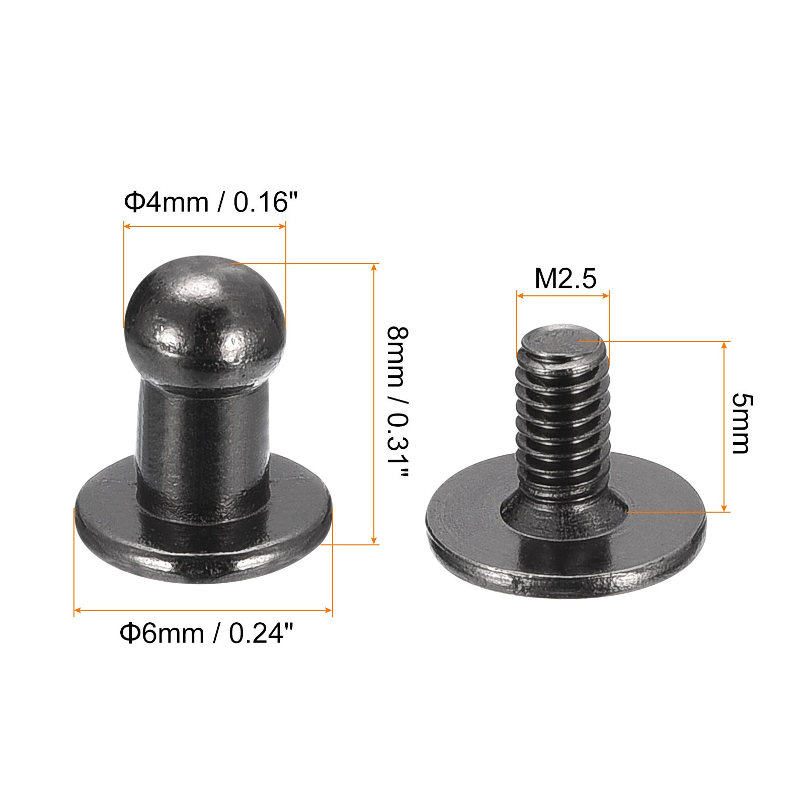 Unique Bargains S25112000UX3378 rivets - View #2