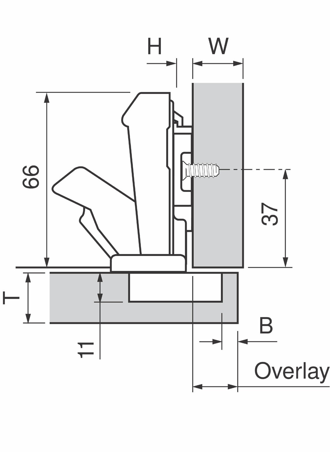 Richelieu BP71T65523180U Cabinet-Hinges - View #5