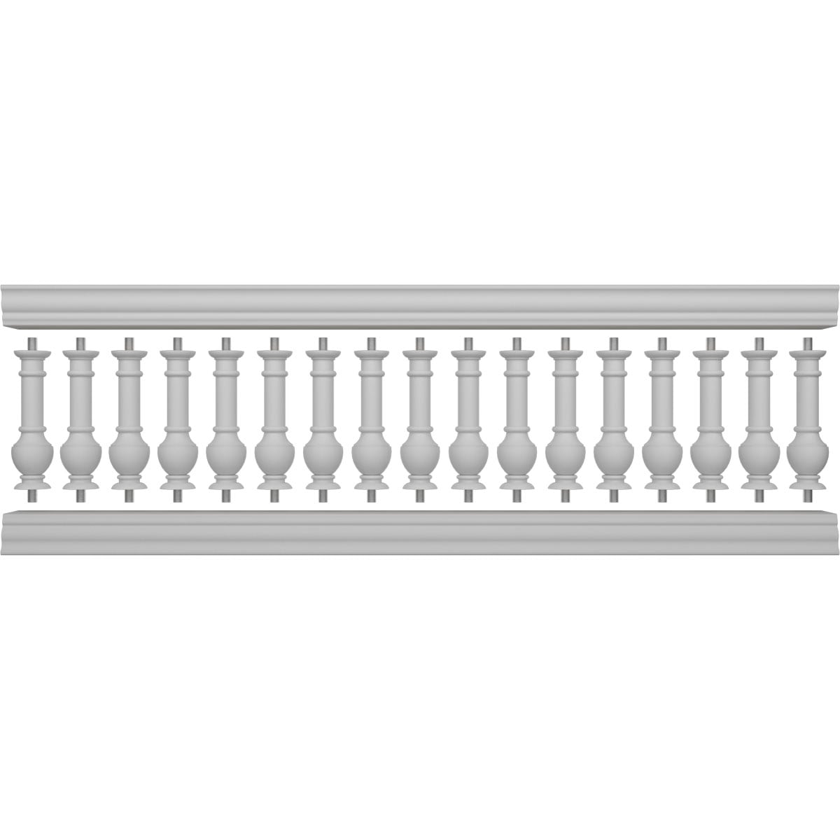 Ekena Millwork BALK32X108YON railings - View #5