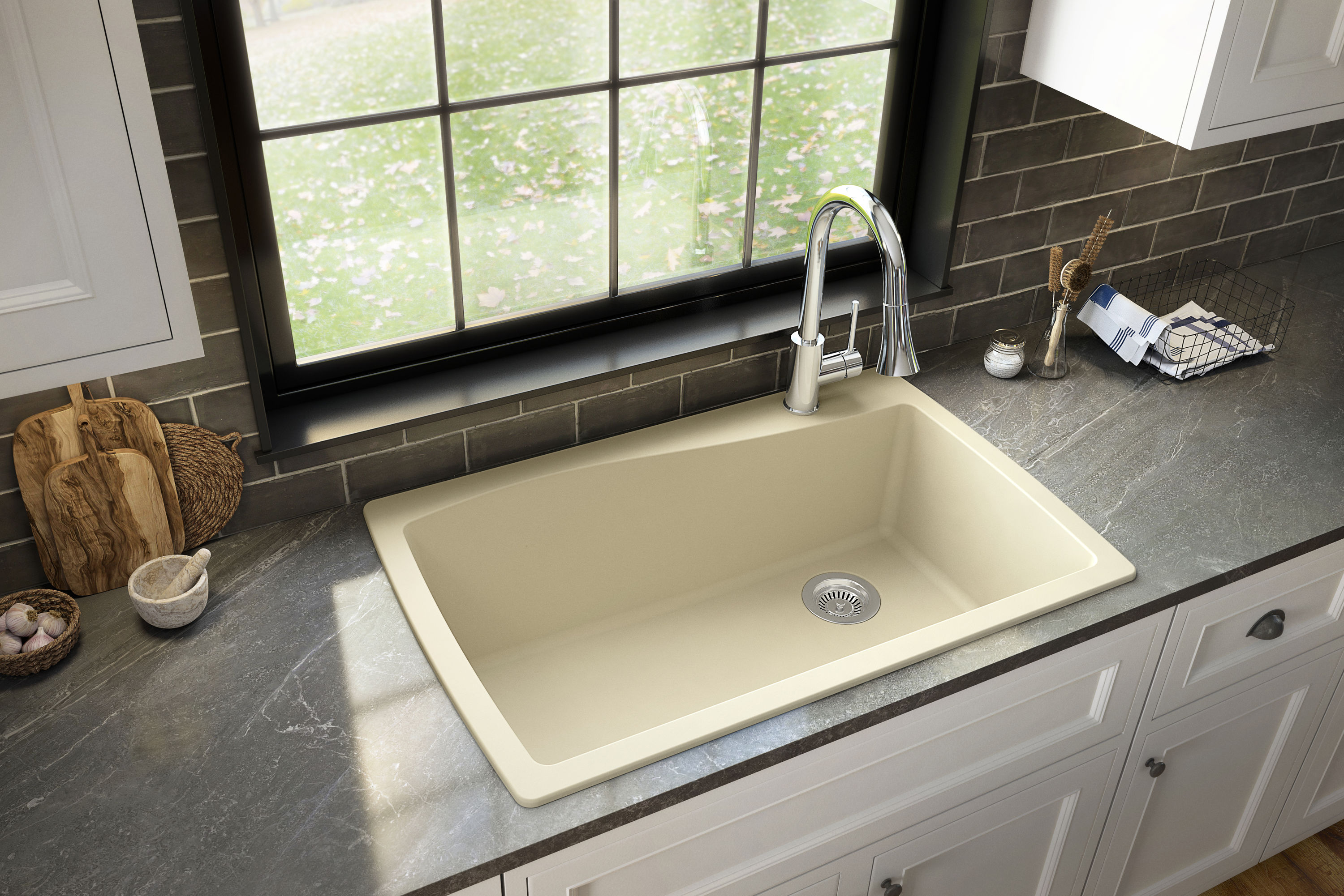 Karran QT-722-BI-PK1 Kitchen-Sinks - View #3