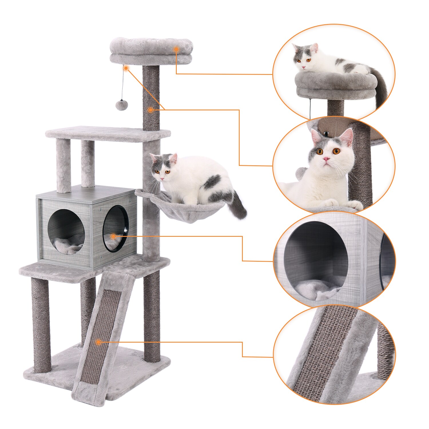 Forclover CJW-CT435HS Cat-Trees - View #5