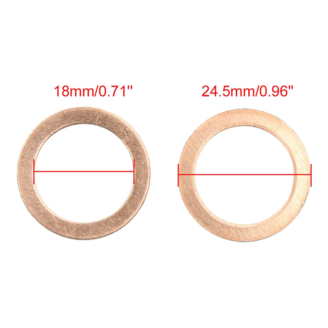 Unique Bargains S26052801UX2133 Metric-Flat-Washers - View #3
