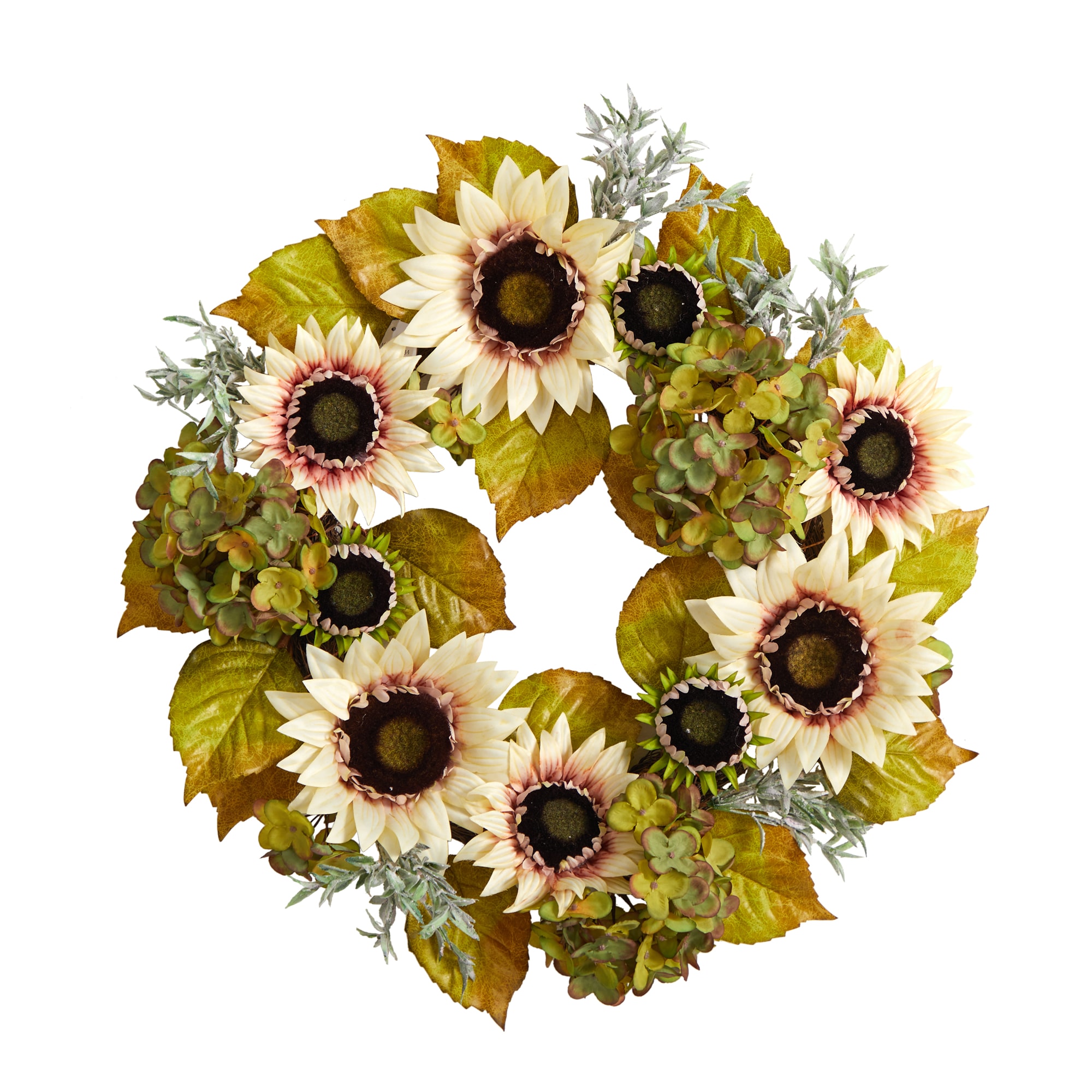 Nearly Natural W1243 2-ft 24-in Harvest Artificial Wreath