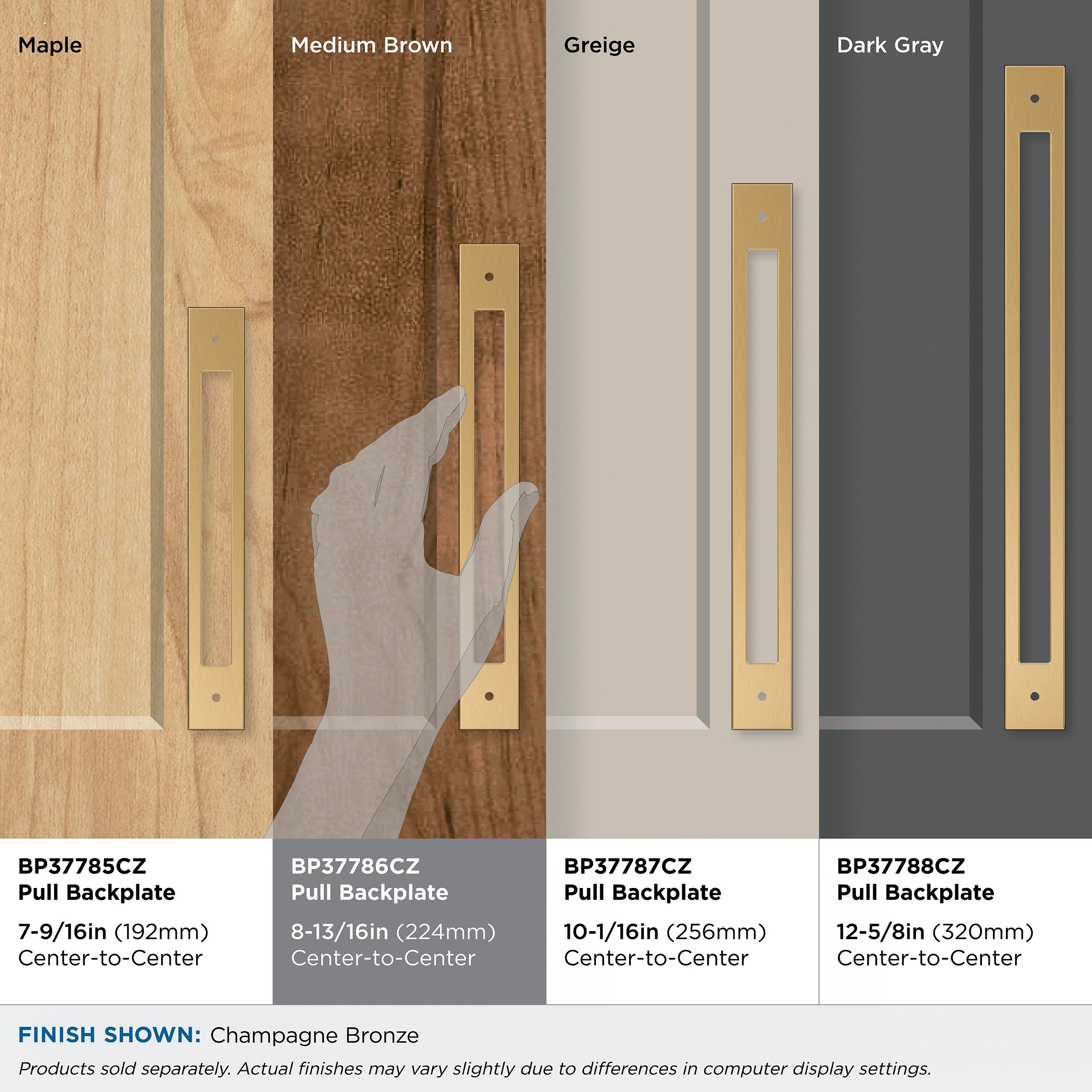 Amerock BP37786CZ Drawer-Hardware - View #7