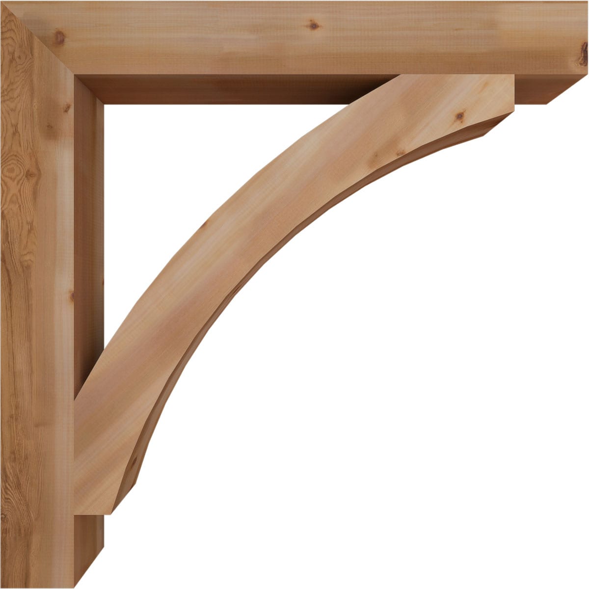 Ekena Millwork BKT06X48X48THR05SWR Exterior-Brackets-Braces - View #3