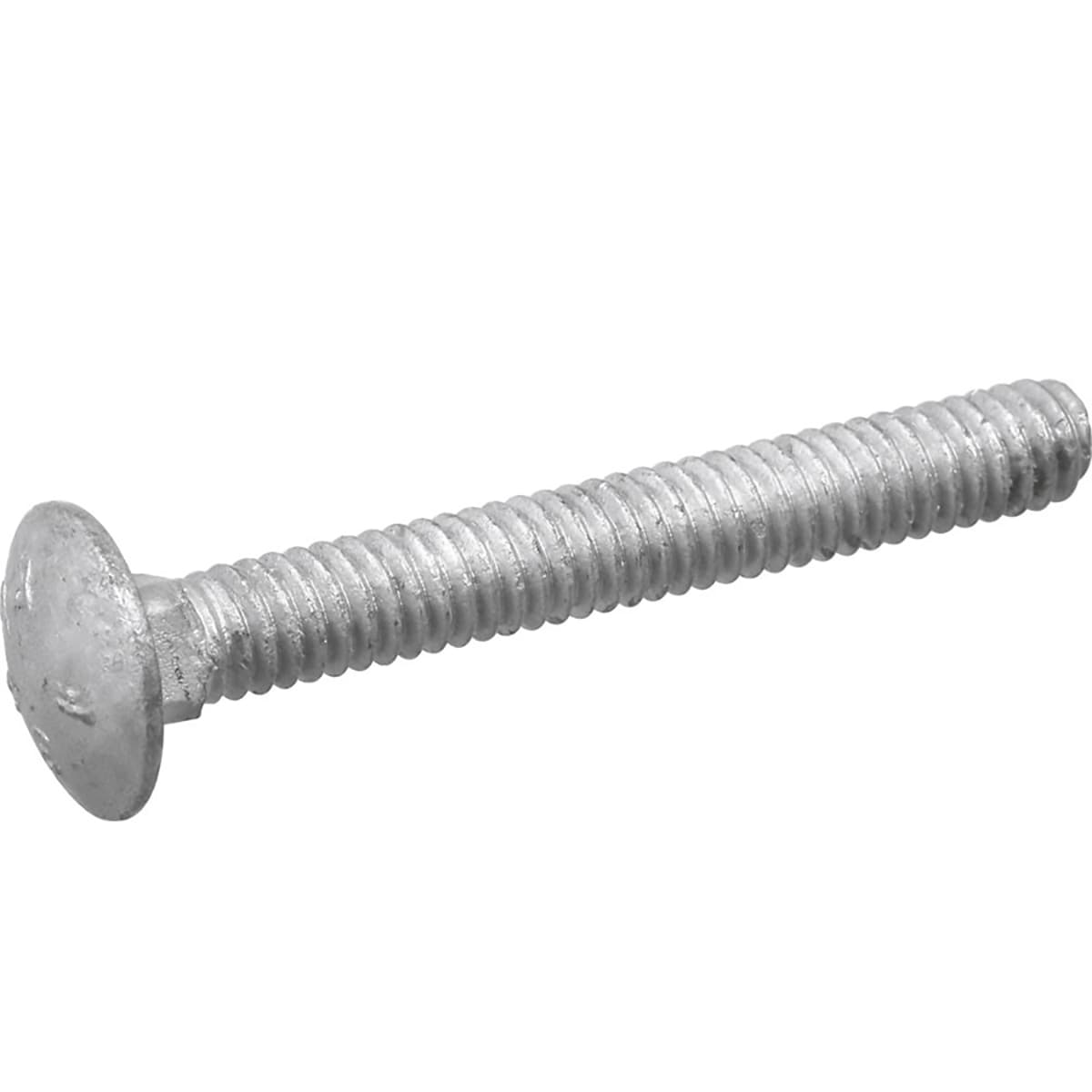 Hillman 5/16-in x 2-1/2-in Galvanized Coarse Thread Exterior Carriage Bolt  in the Carriage Bolts department at