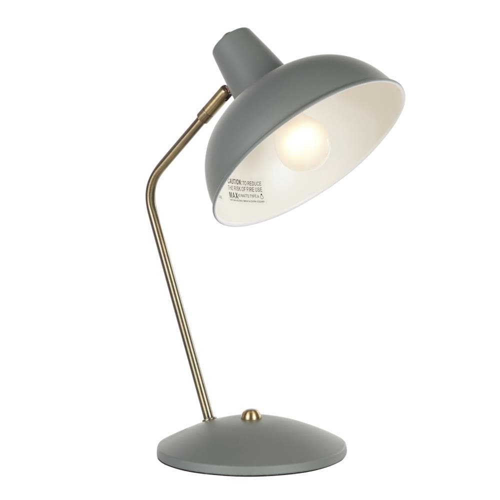 Lumisource Darby 15 5 In Sage Green, Sage Green Table Lamp Shade
