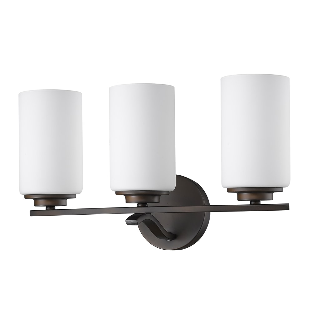 Acclaim Lighting IN41337ORB Poydras 17.75-in 3 -Light Oil-rubbed Bronze Transitional Vanity light