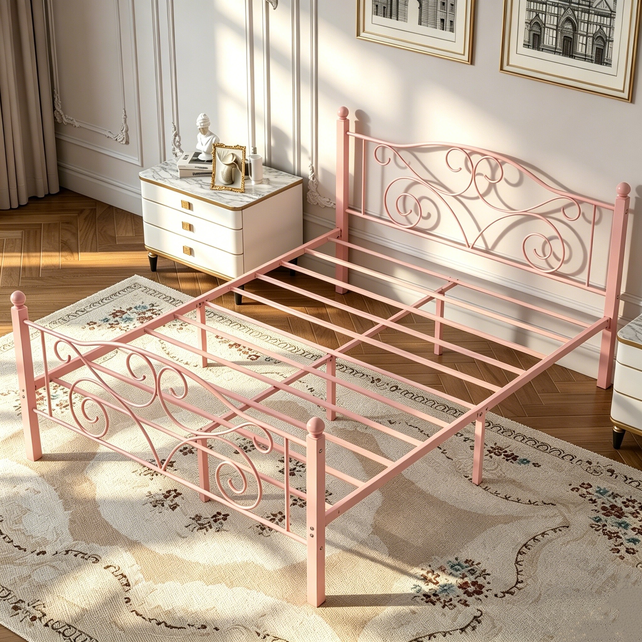 Vecelo LOE-YT-F16-PINK beds - View #2