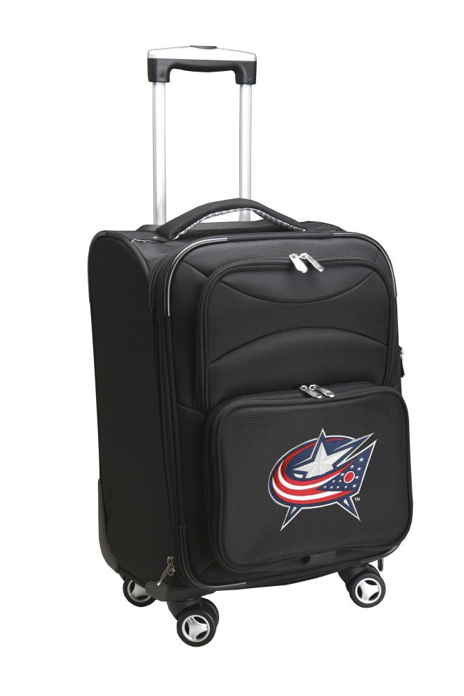 Mojo Licensing NHBJL202 NHL Columbus Blue Jackets 21.5 x 12 x 14 Black Ballistic Nylon Softshell Carry-on Bag (1-Bag)