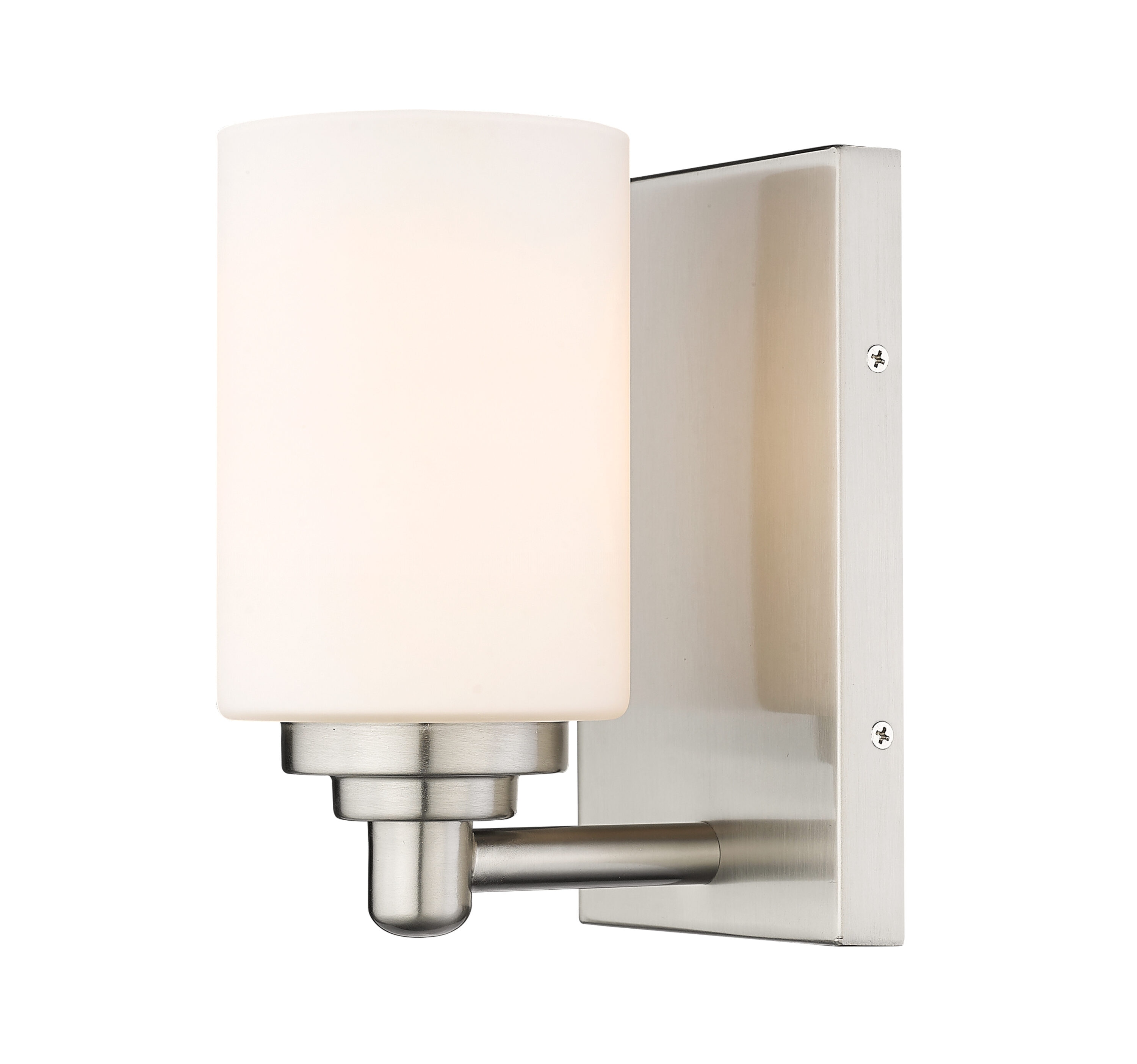 Z-Lite 485-1S-BN Soledad 4.5-in 1 -Light Brushed Nickel Transitional Vanity light