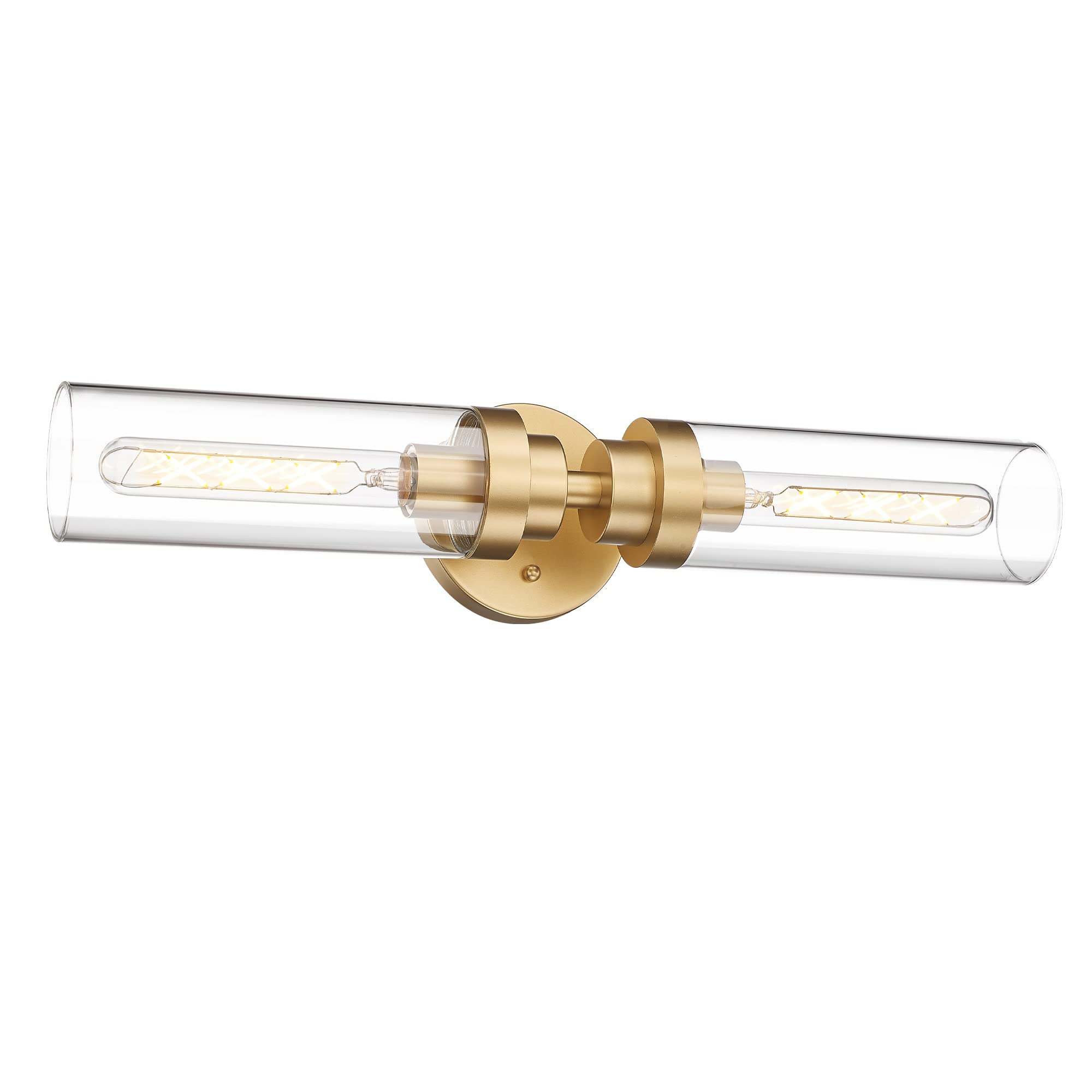LTMATE LS0096-VLGD JAZAVA 21.69-in 2 -Light Gold Modern/contemporary Vanity light bar