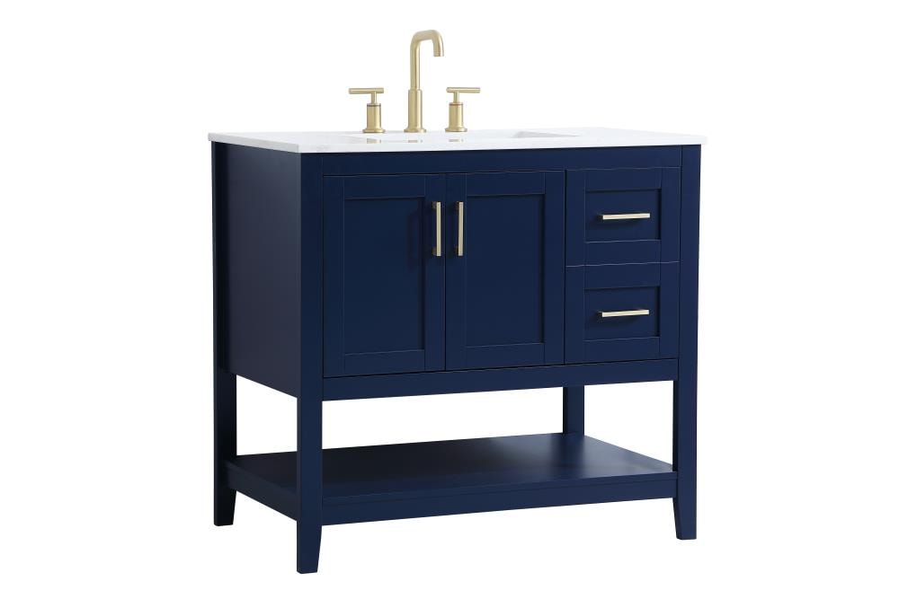 Elegant Decor FI48036BL Bath-Vanity-Combo - View #3