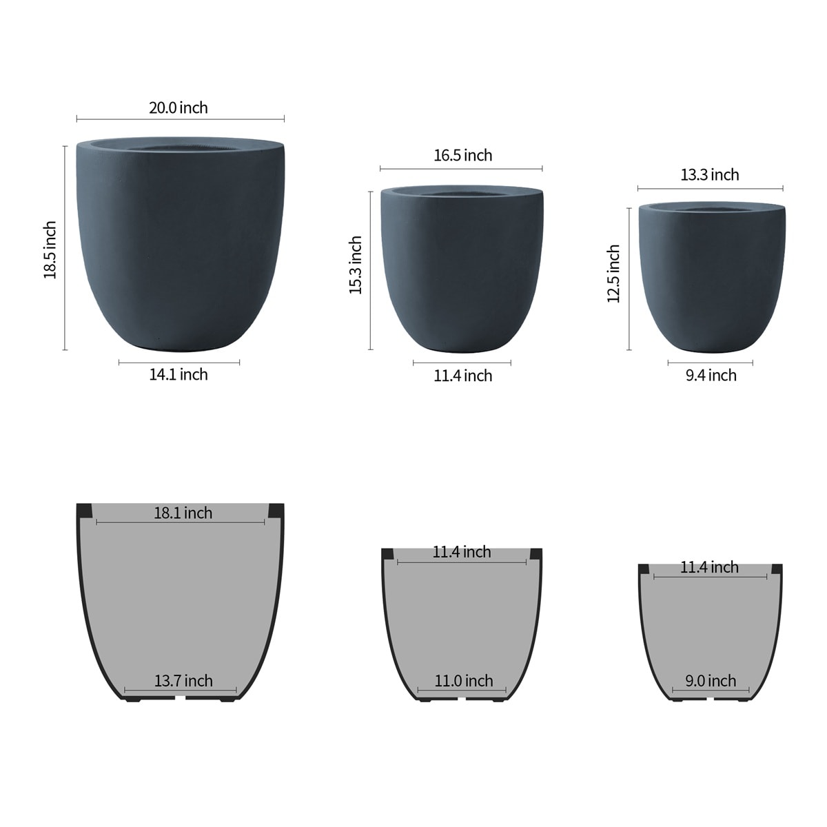 KANTE RC0152BCD-C60121 Planter-Window-Box - View #10