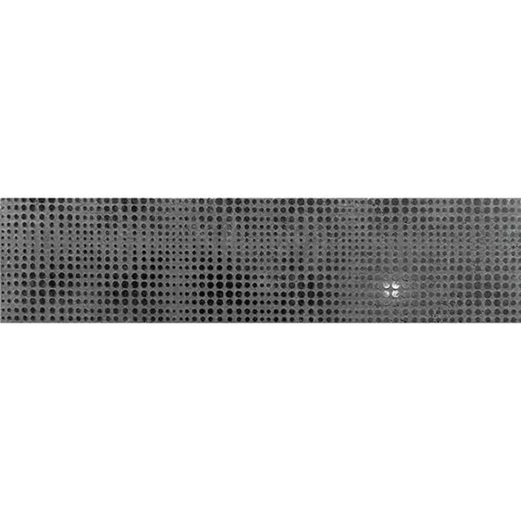 Apollo Tile Sample - Artisana Eastern Black 3-in x 6-in Natural Patterned Floor and Wall Tile