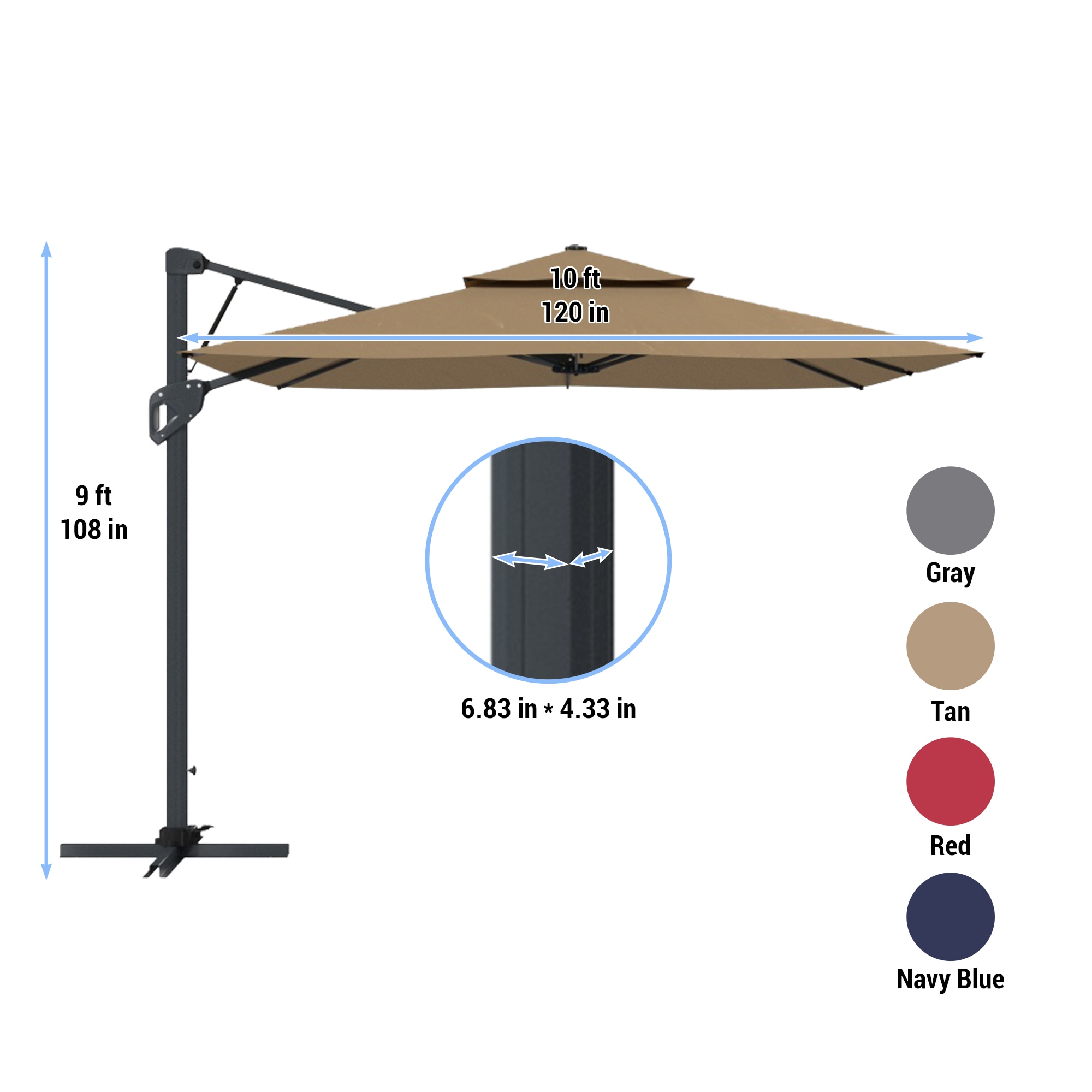 CASAINC CA-11BG Umbrellas-2 - View #9