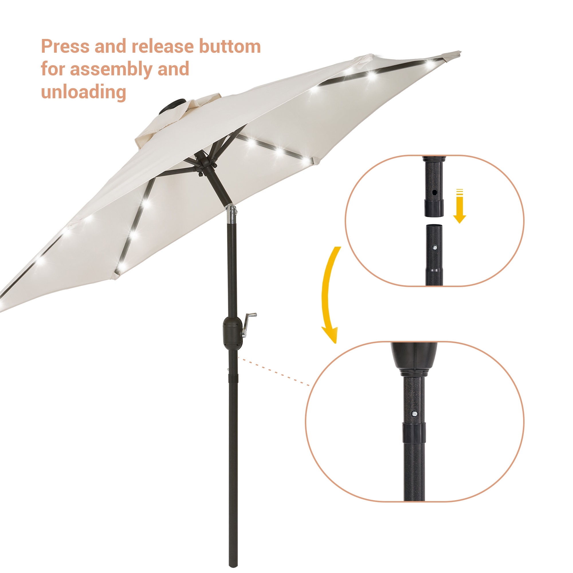 ACEGOSES LW-LED75BG Umbrellas-2 - View #4