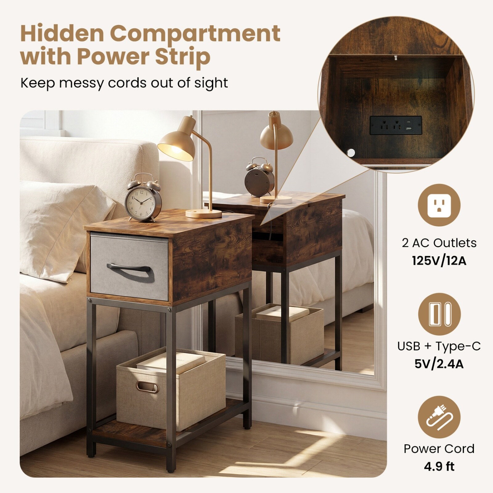 SUGIFT ZMLW014SUGHY2089 End-Tables - View #5