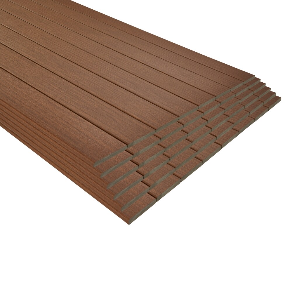 Trex OC010620NS48 Signature 1-in x 6-in x 20-ft Ocracoke Square Composite Deck board 48 -Pack