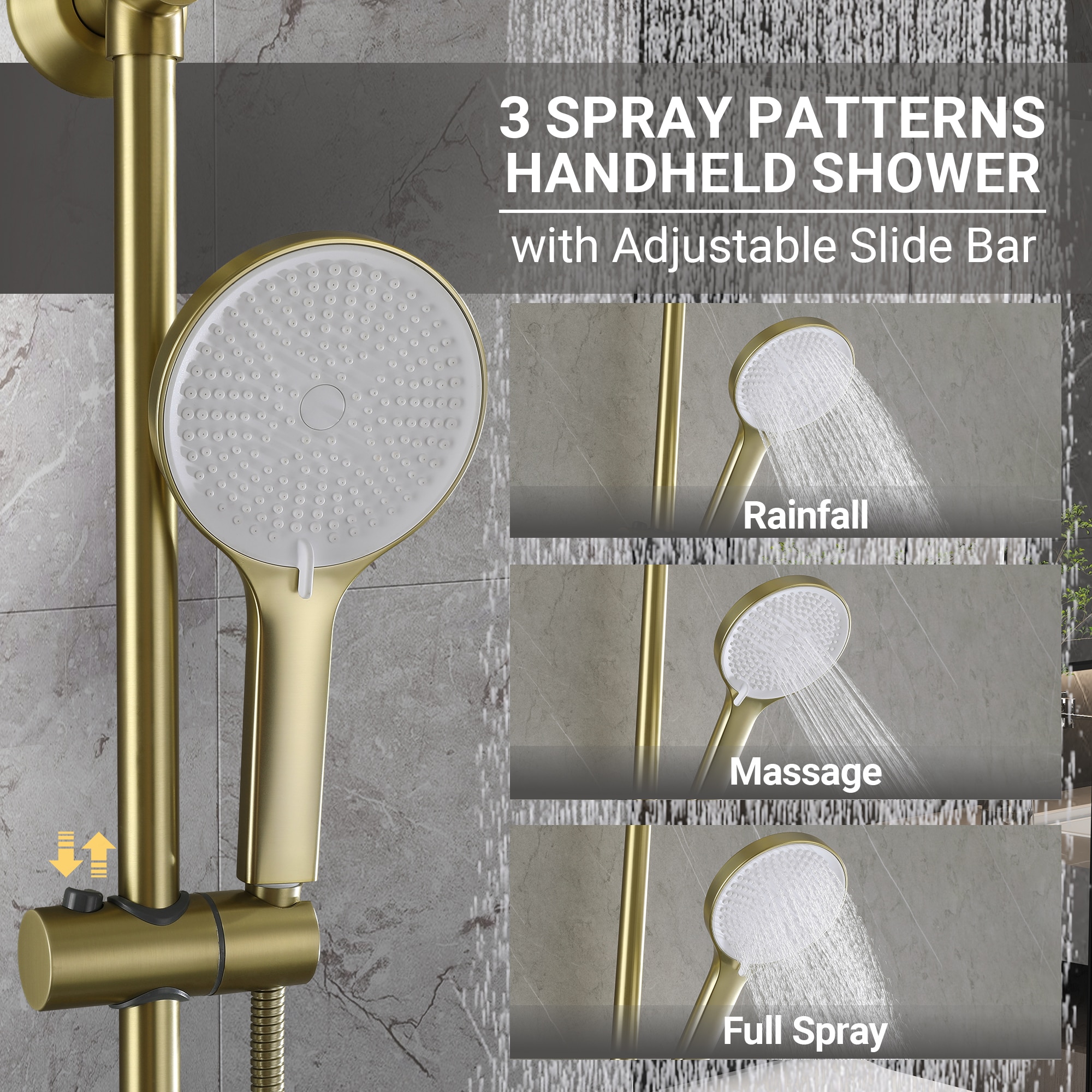 Mondawe MD-RB1221 Showerhead-Bar-Panels - View #9