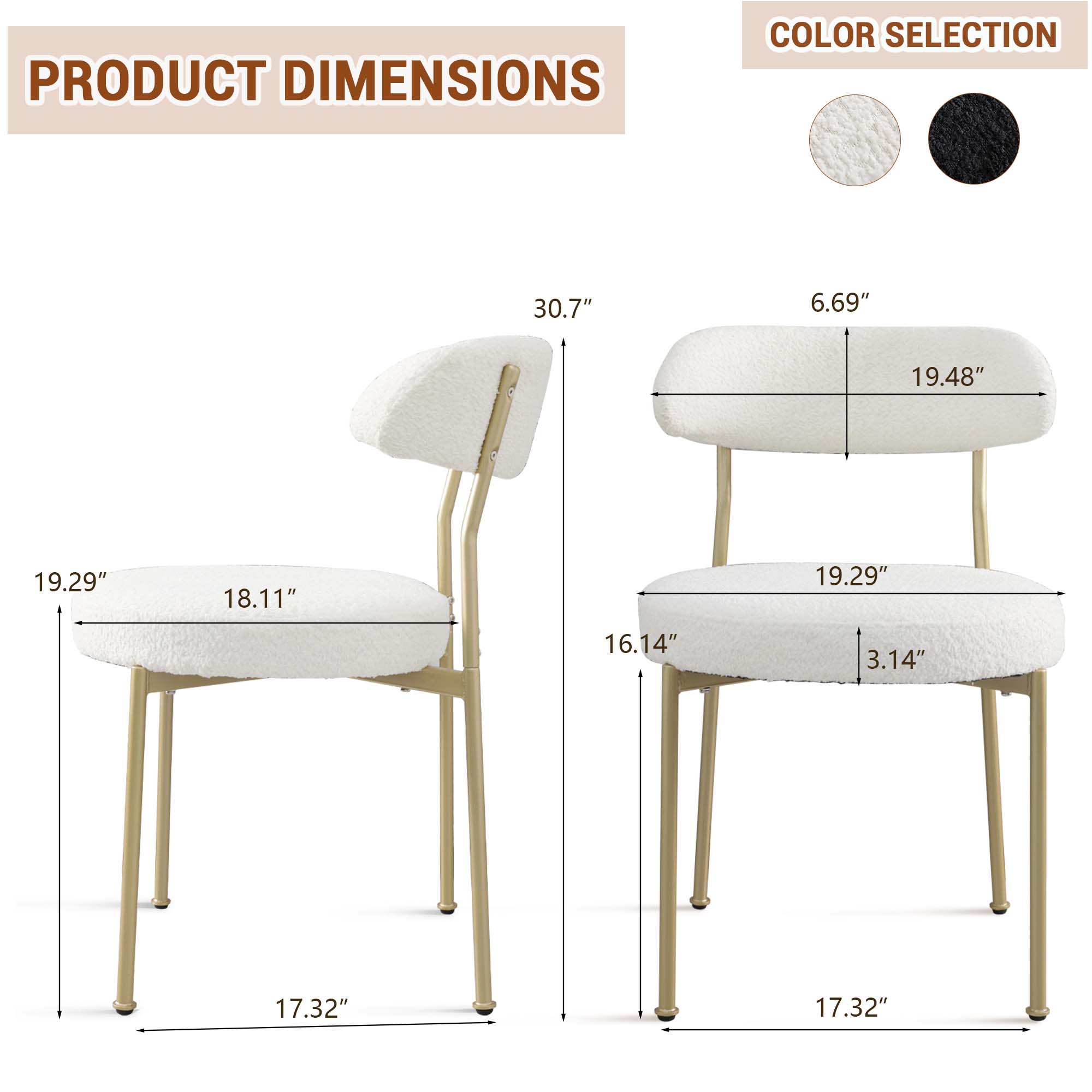Fun Orange FUN25YZ12 Dining-Chairs - View #9
