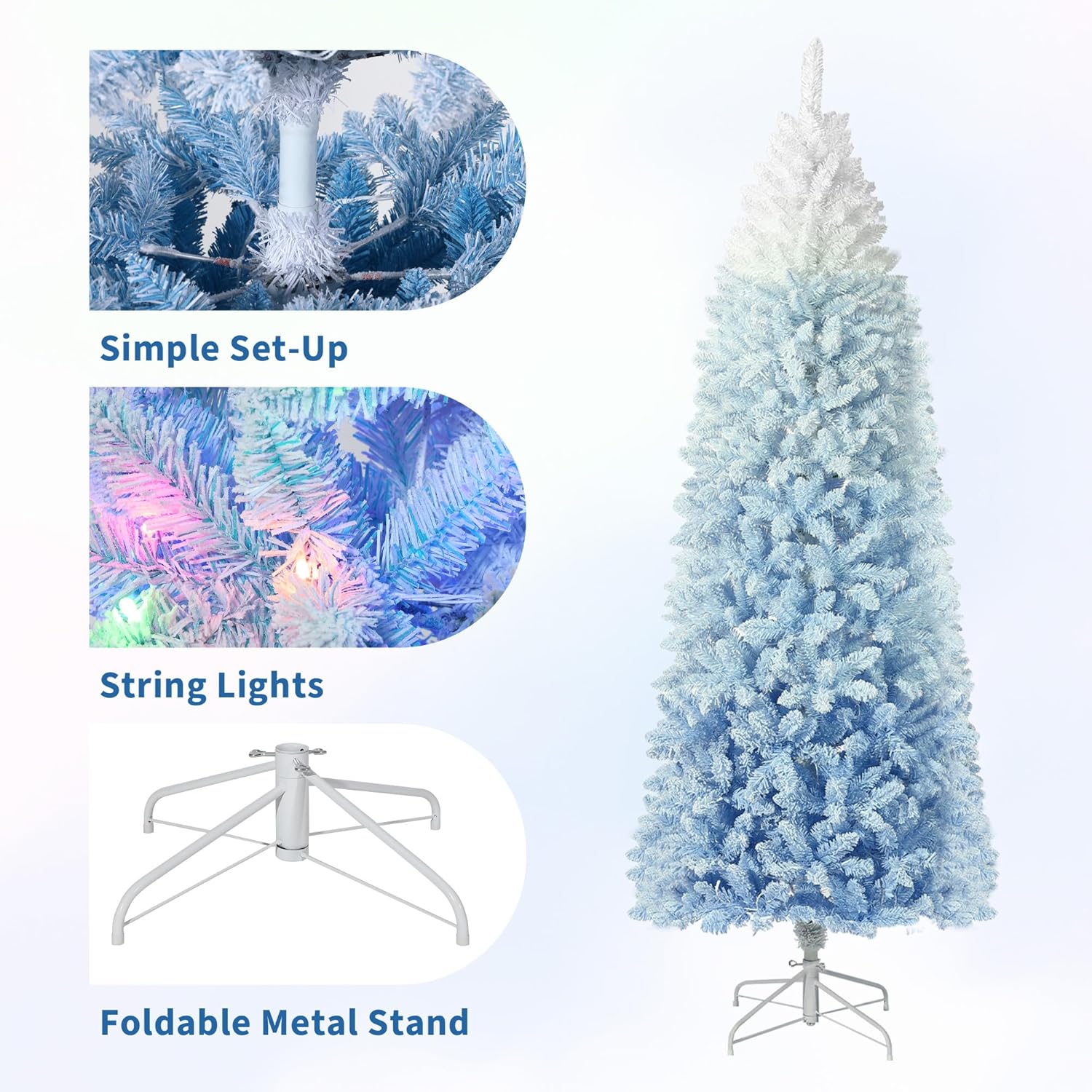 Garvee WWJ-PHK-35HX9NQT Artificial-Christmas-Trees - View #6