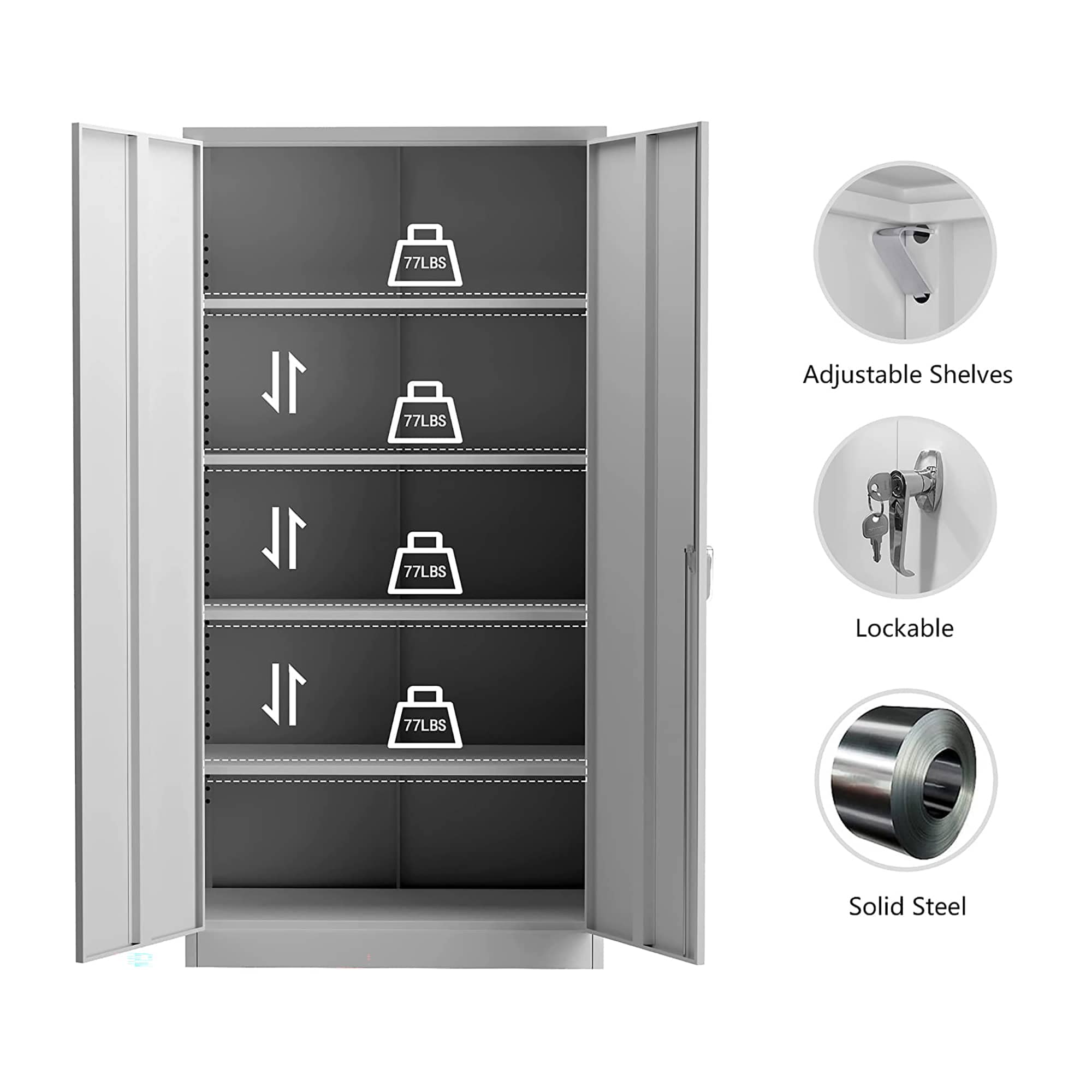 AOBABO 275246 Filing-Cabinets - View #4