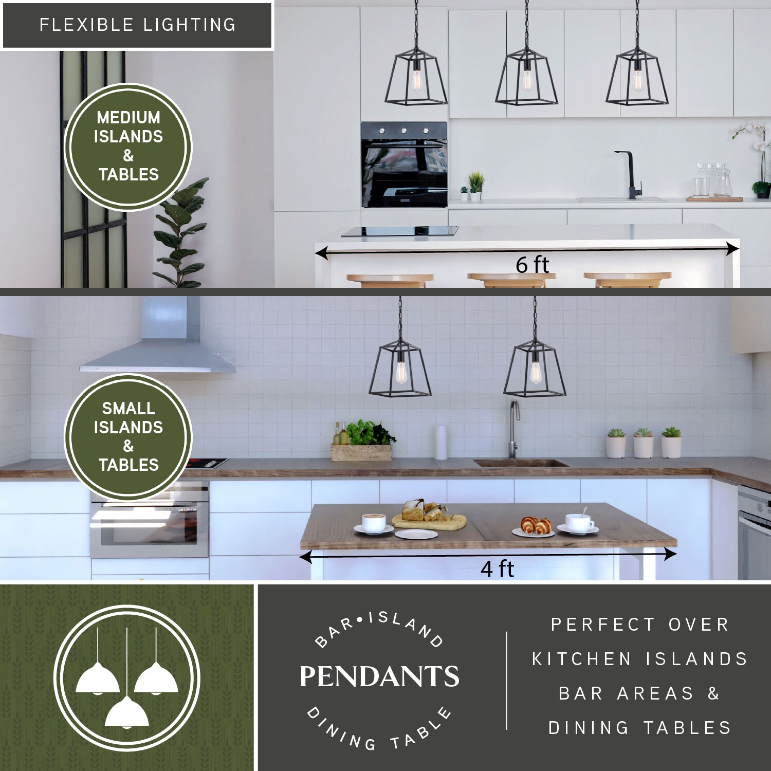 Cascadia P0311 Pendant-Lights - View #2