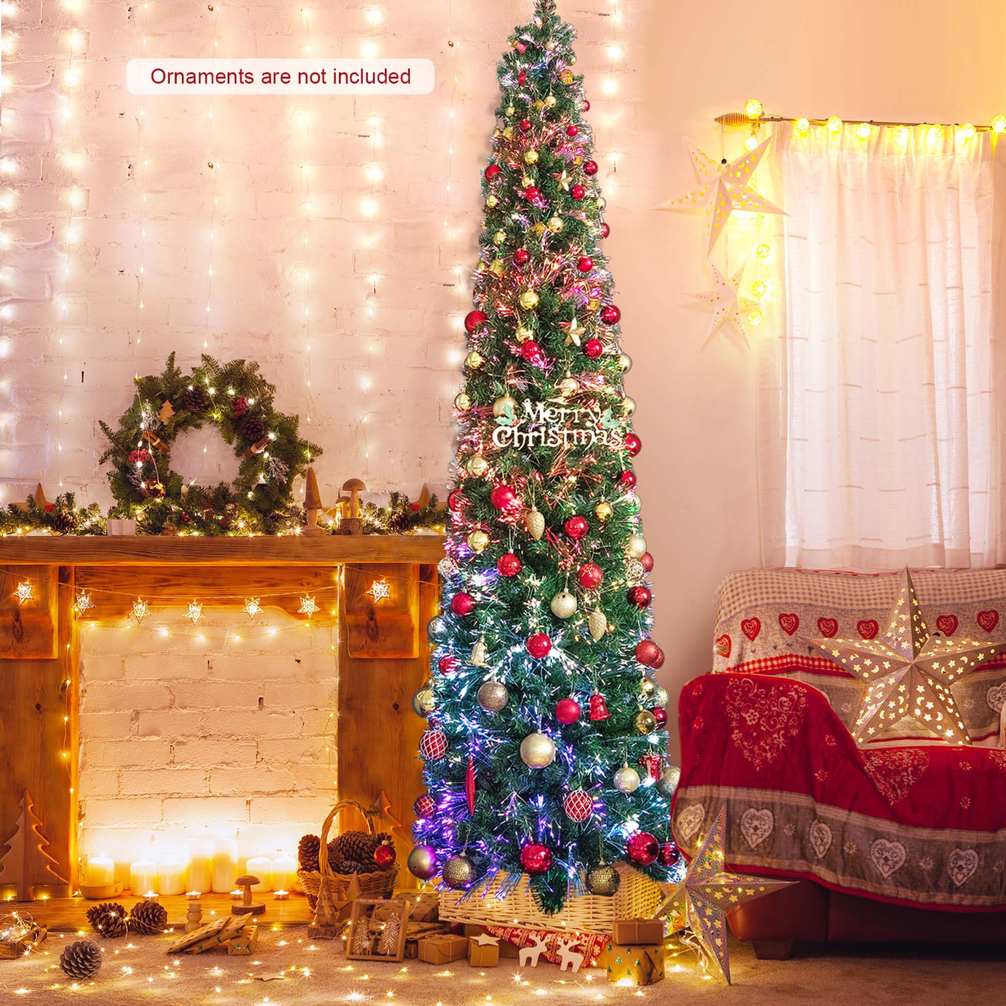 Costway LWS00704 Artificial-Christmas-Trees - View #3