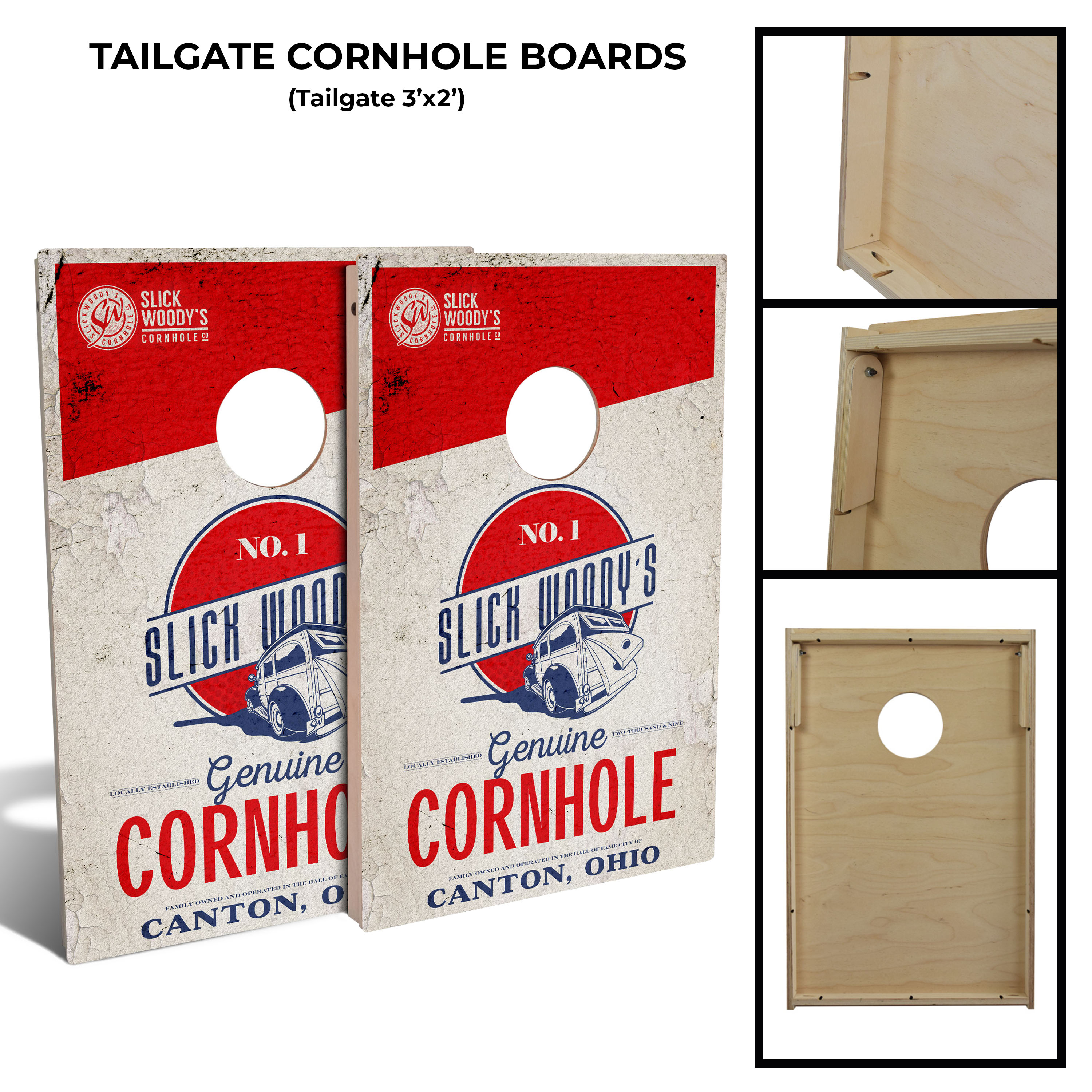 Texas Cornhole Boards – Slick Woody's