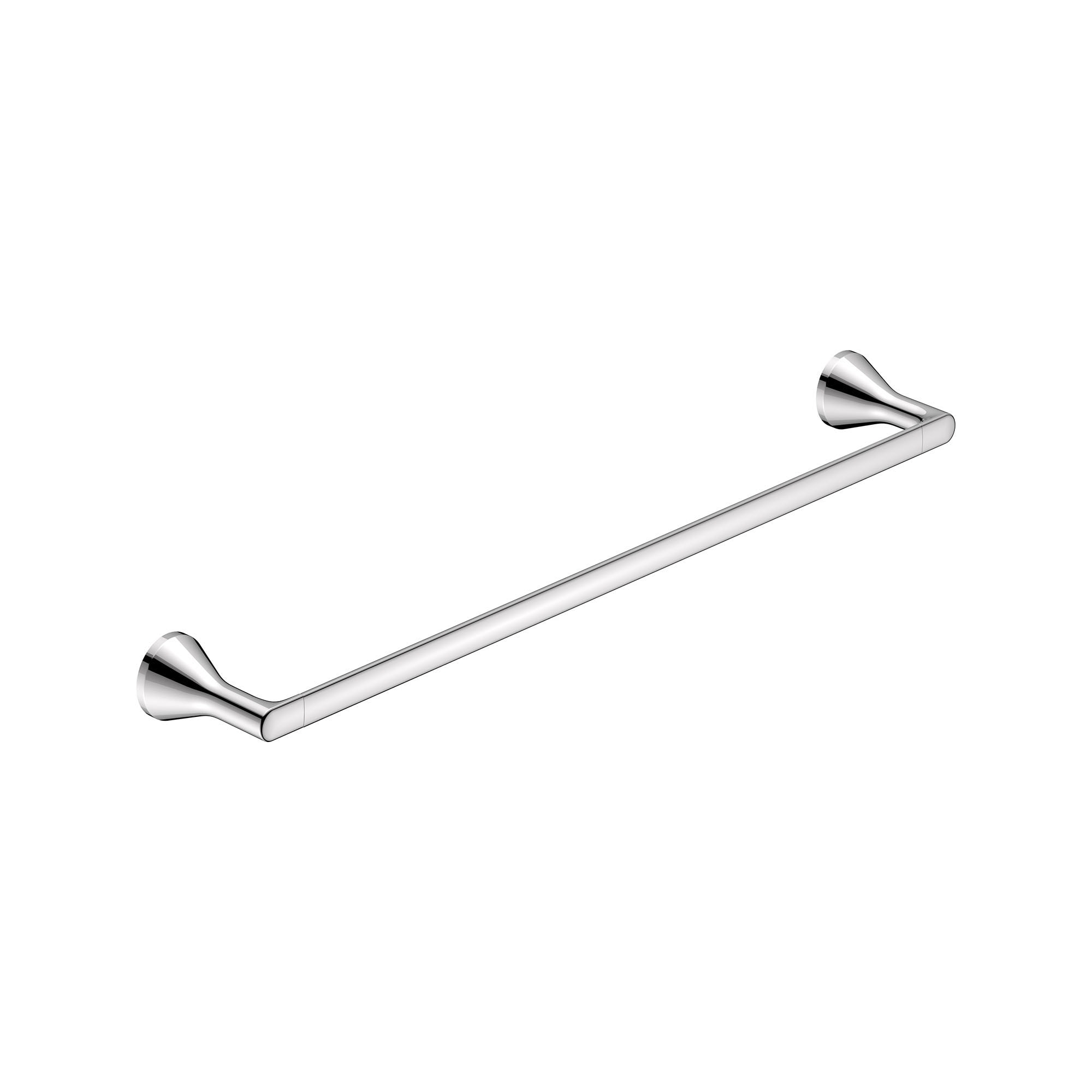 American Standard 7061024.002 Aspirations 24-in Chrome Wall mount Single Towel Bar