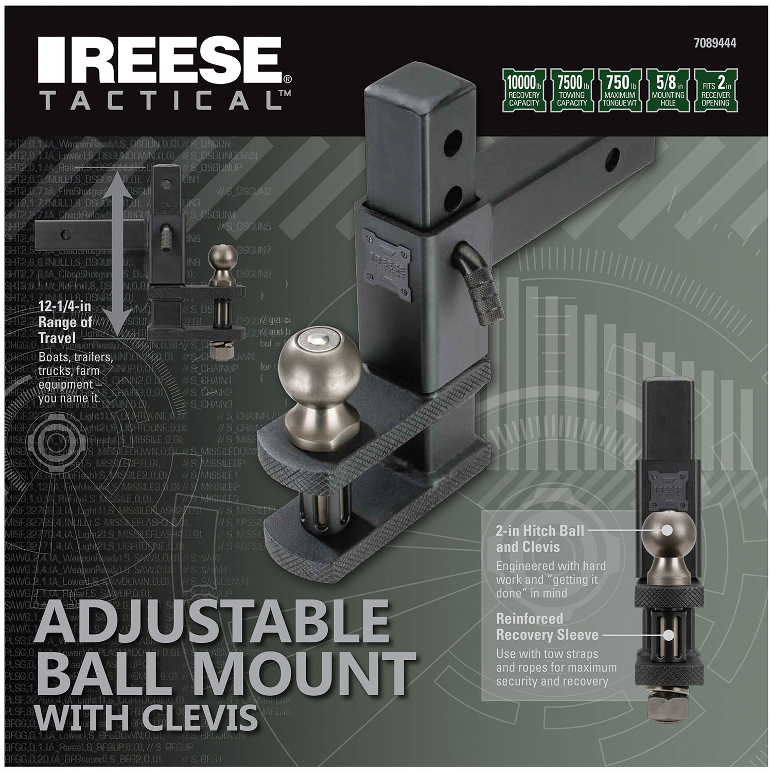Reese Towpower 7089420 Ball-Mounts - View #6