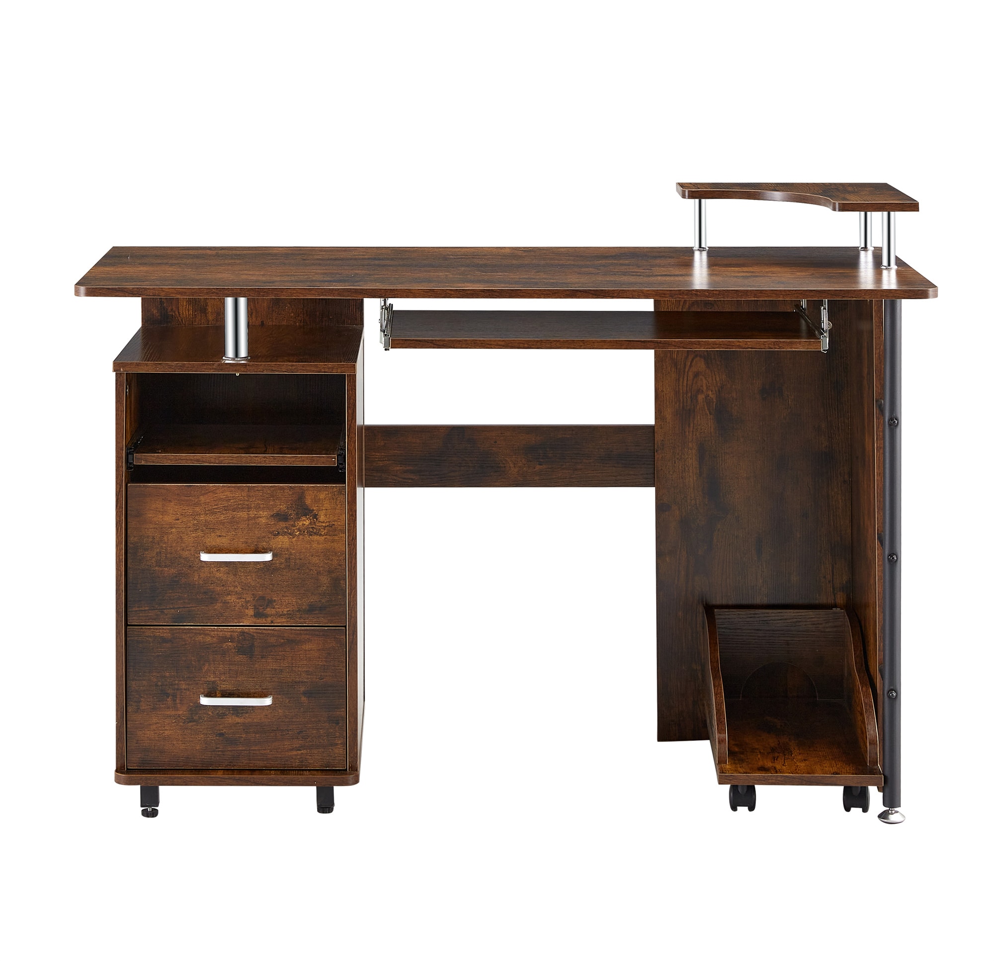 Maocao Hoom JL7023954 47.24-in Brown Modern/Contemporary Computer desk