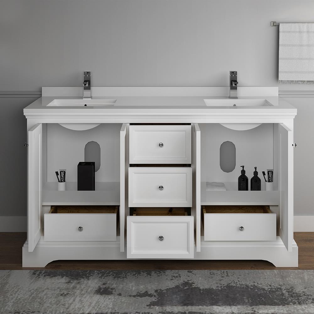Fresca FCB2460WHM-CWH-U Bath-Vanity-Combo - View #4