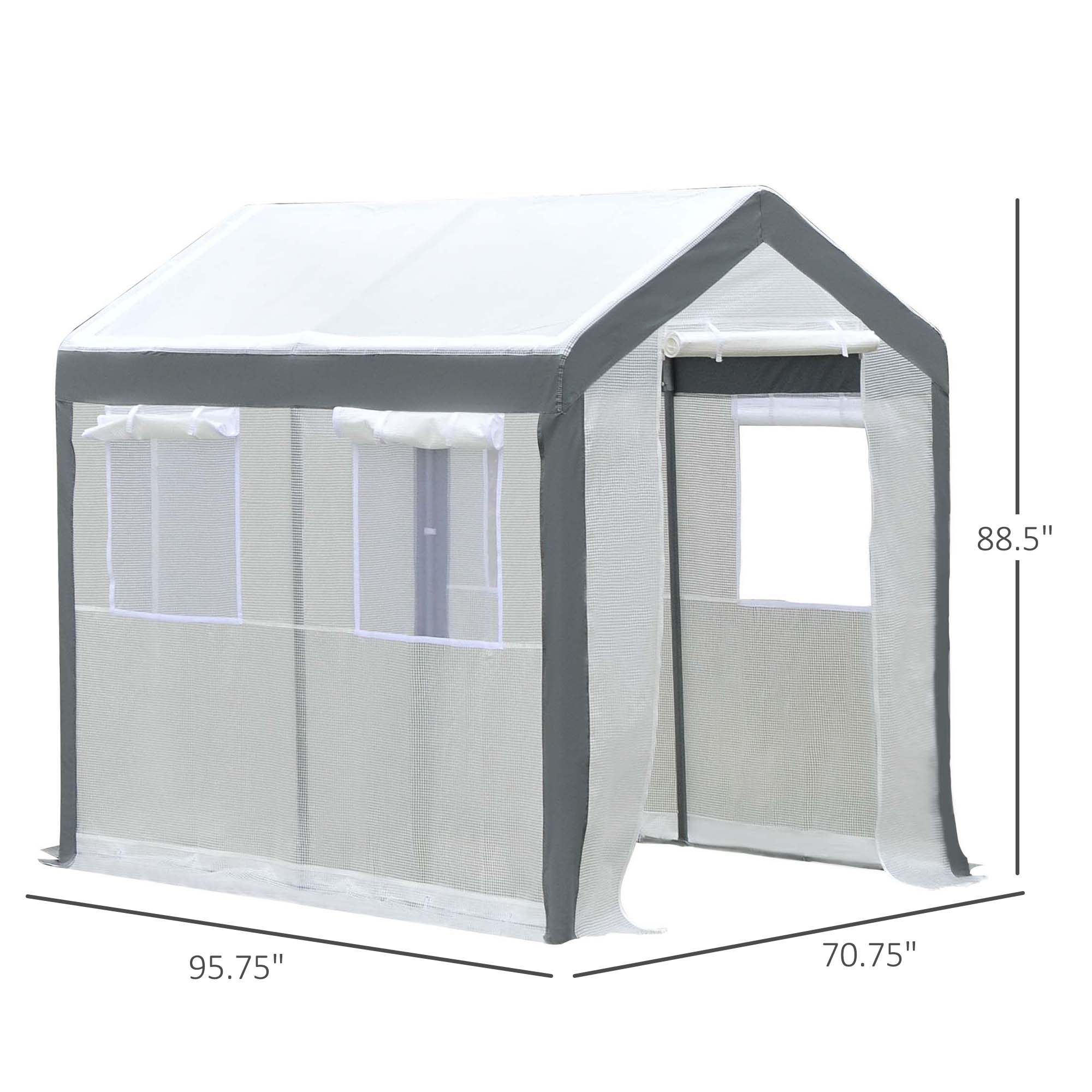 Outsunny 845-124 greenhouses - View #3