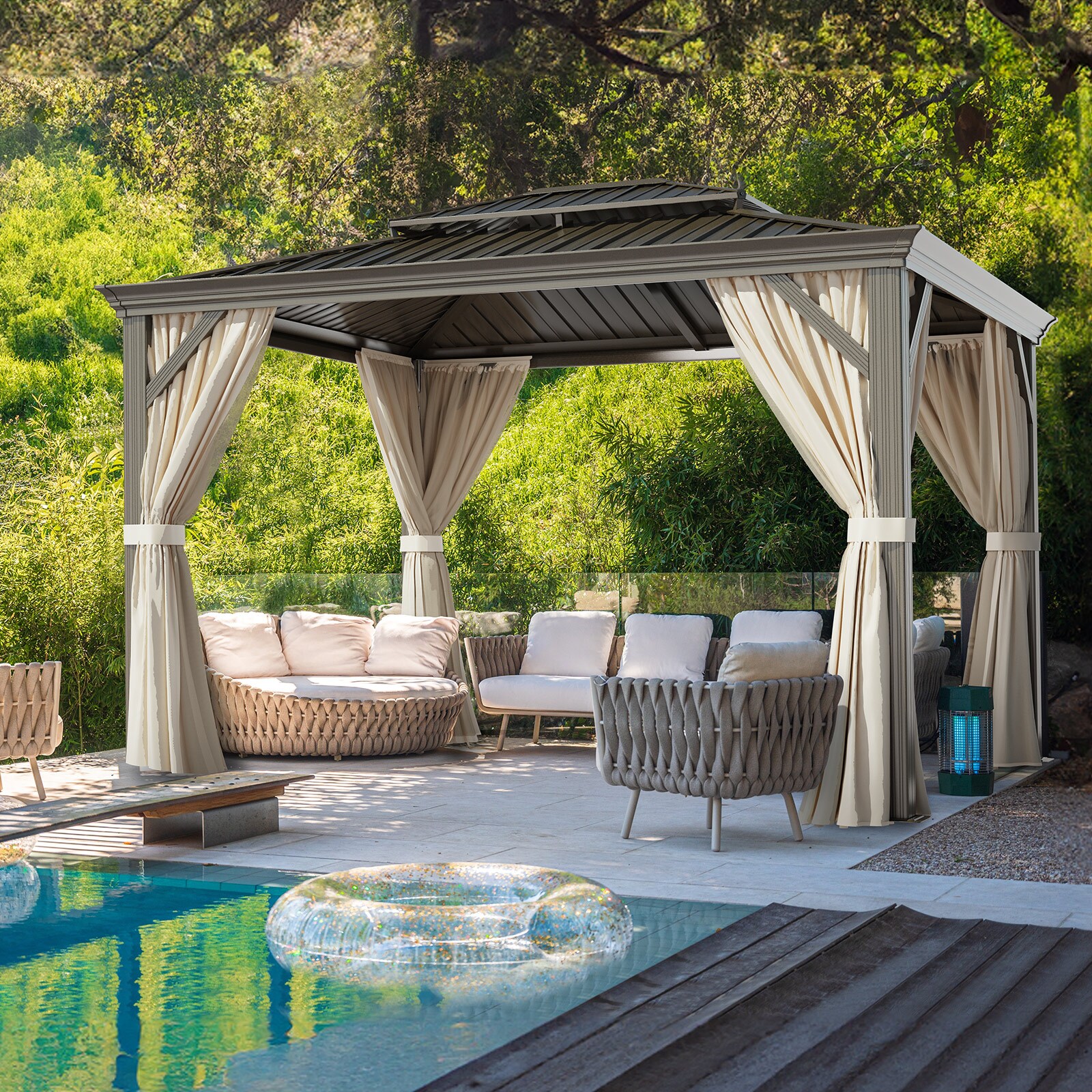 Winado LO1G57000646+647+648 Wood-Resin-Gazebos - View #9