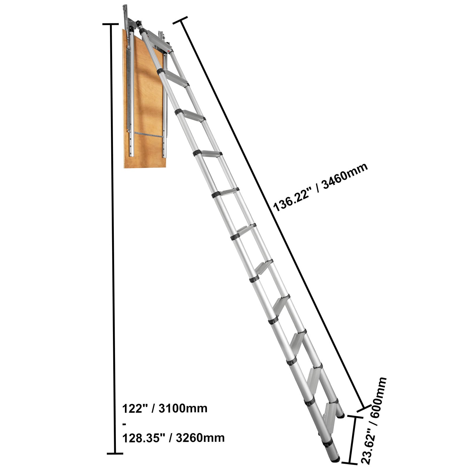 VEVOR SCSSKKSGLTL305818V0 Step-Ladders - View #2