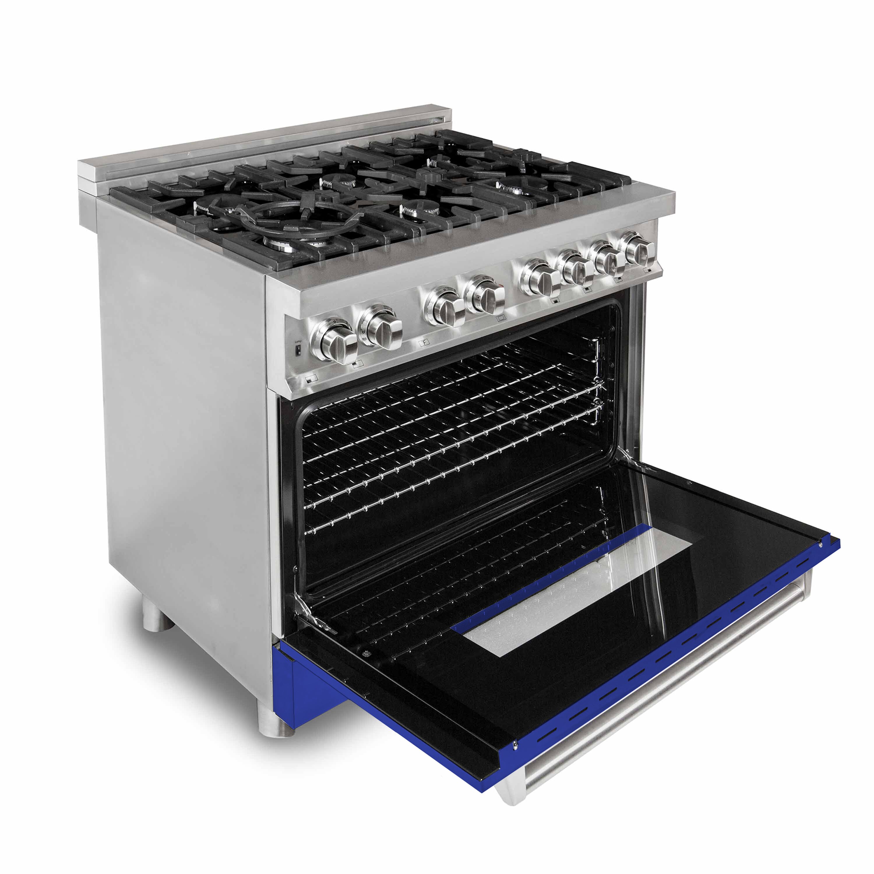 ZLINE KITCHEN & BATH RA-BM-36 Dual-Fuel-Ranges - View #2