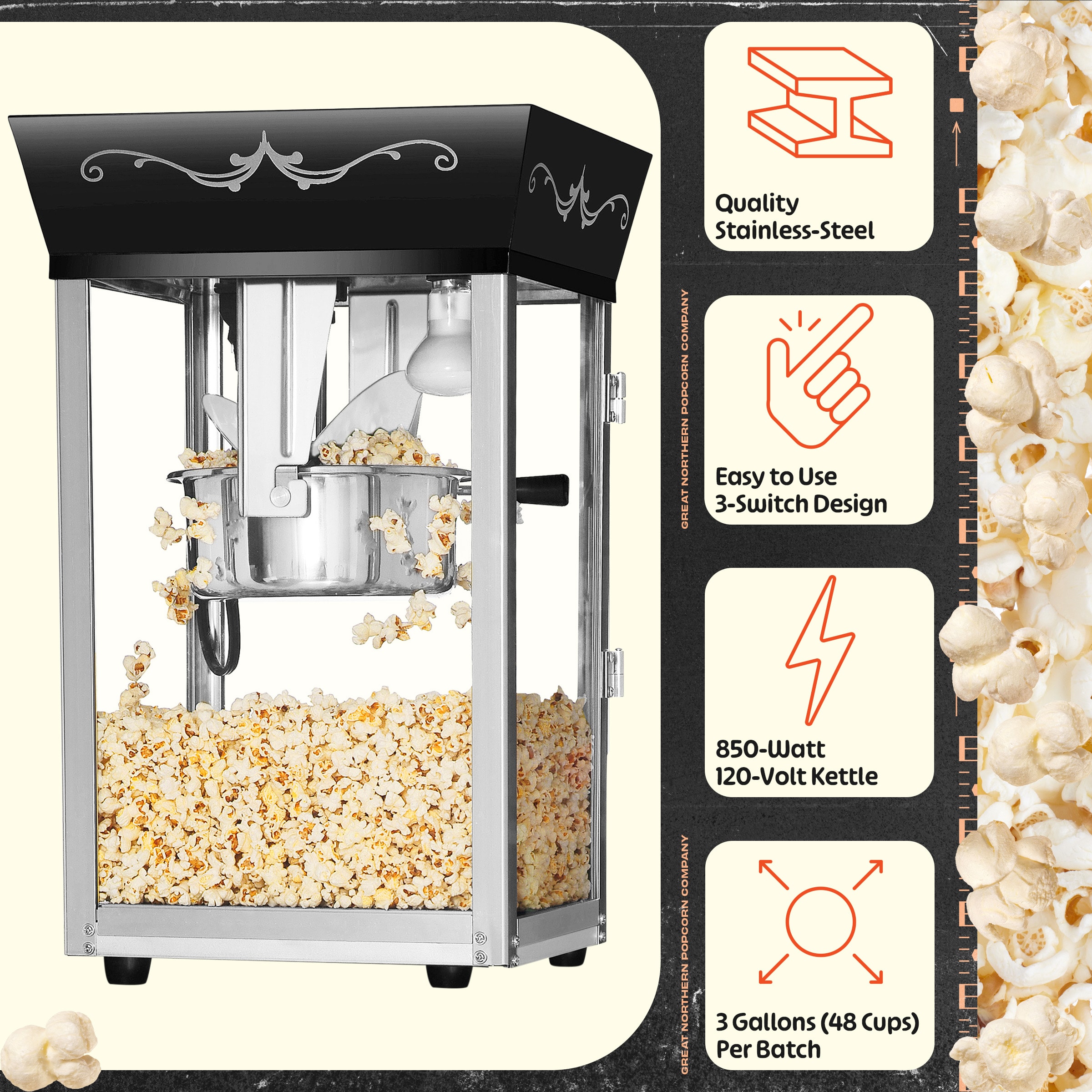 Great Northern Popcorn 569864QKY Popcorn-Makers - View #2