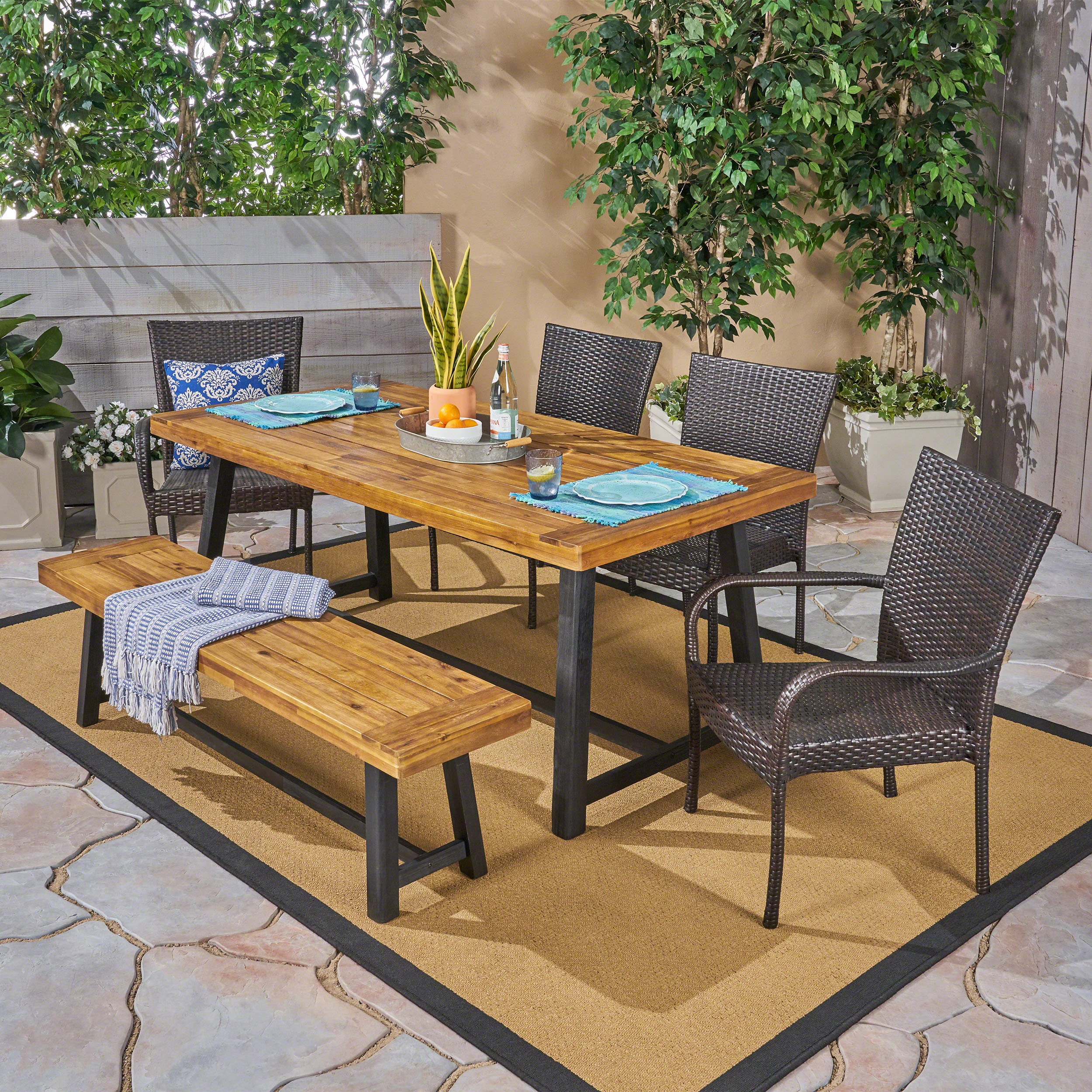 Christopher Knight Home 306243 Patio-Dining-Sets - View #3