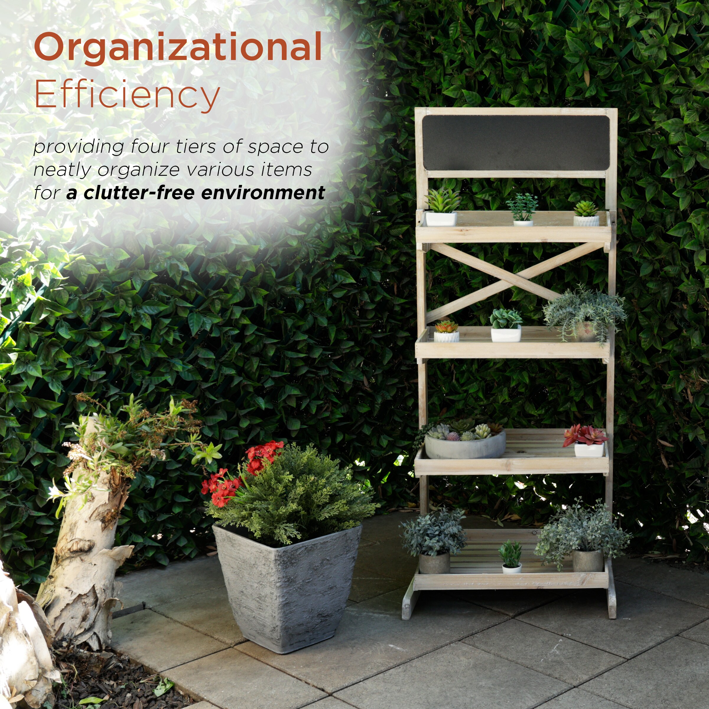 Alpine Corporation MBB164 Plant-Stand - View #3
