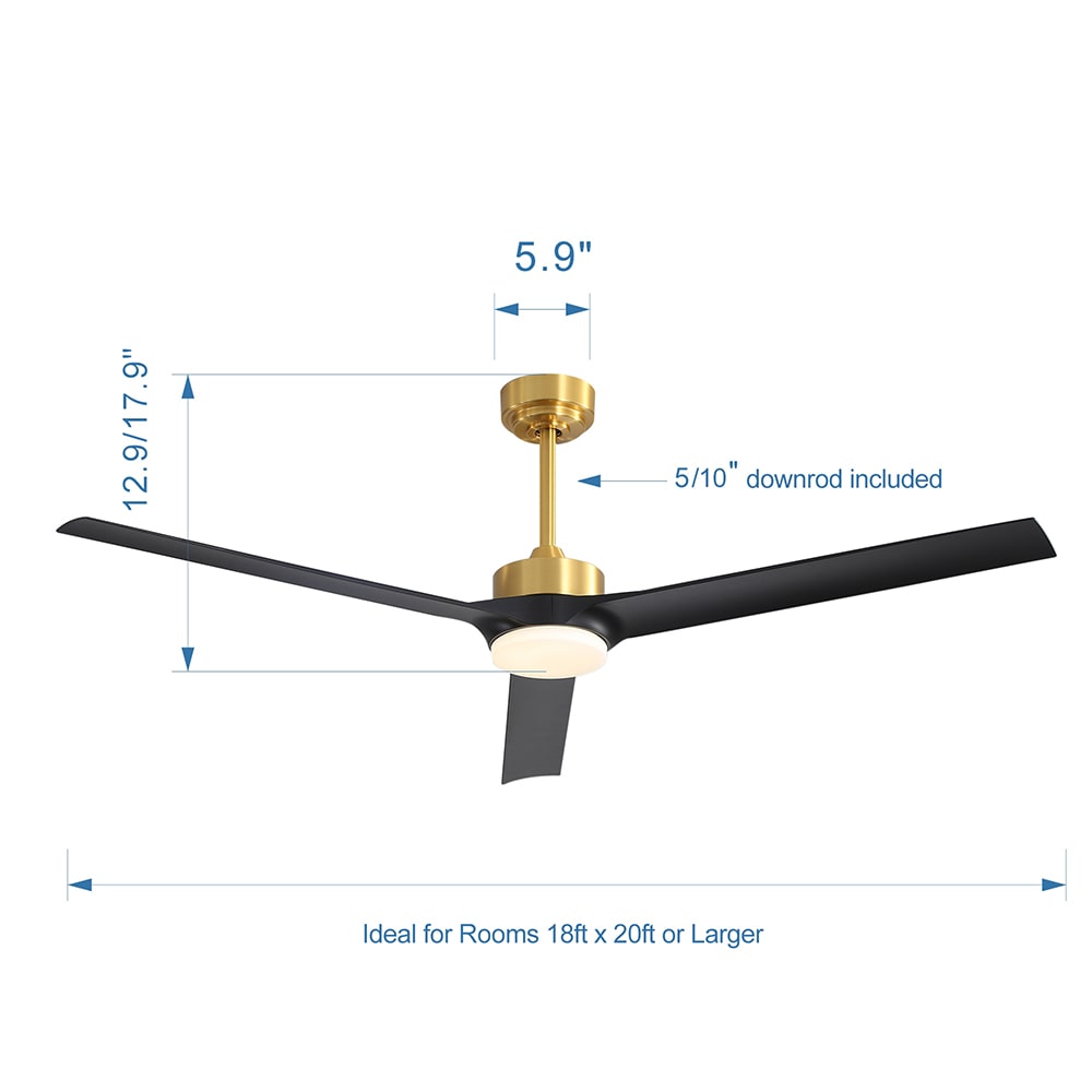 Lamober 240SH19-GD Ceiling-Fans - View #9