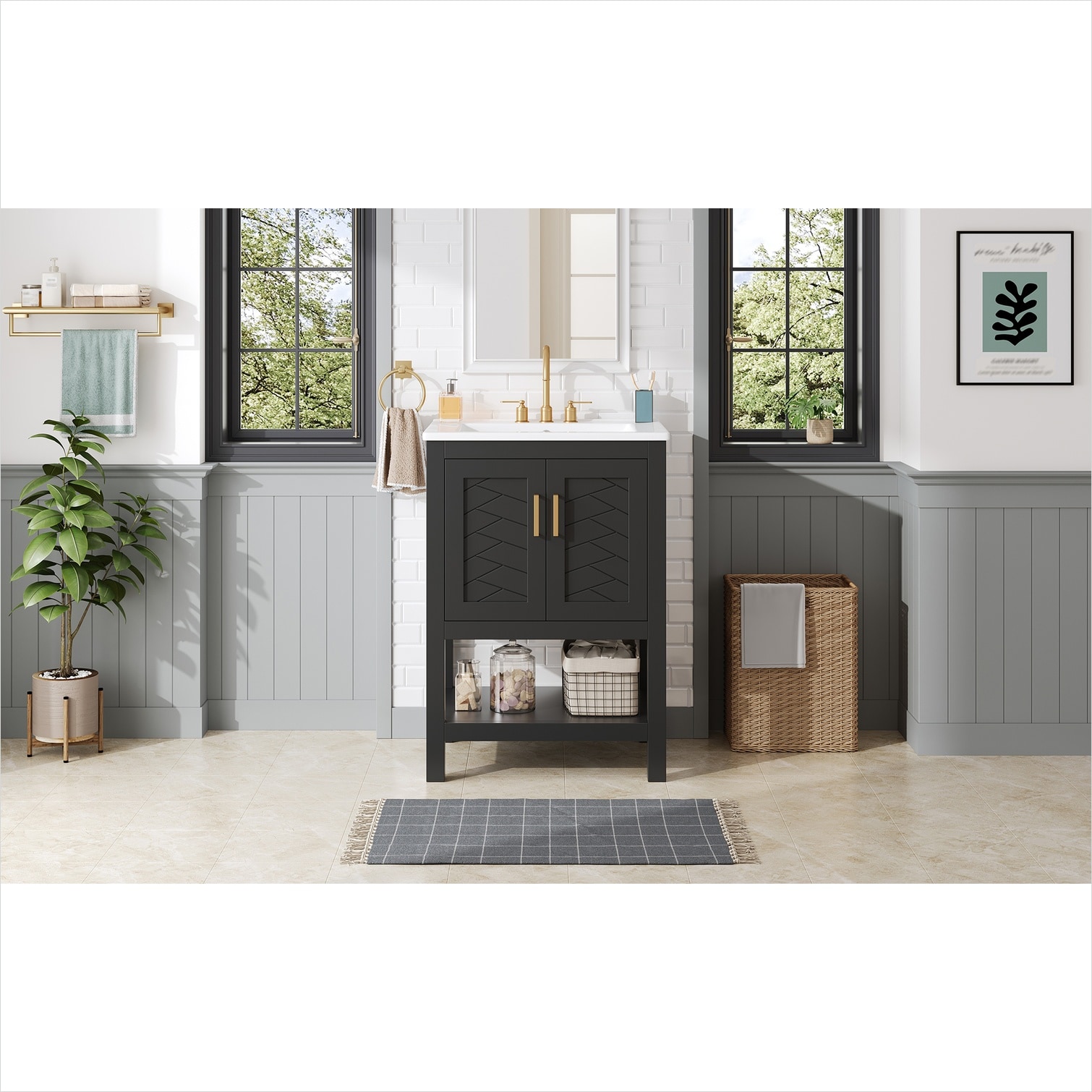 SunJet BXPFB363QKQ7 Bath-Vanity-Combo - View #5