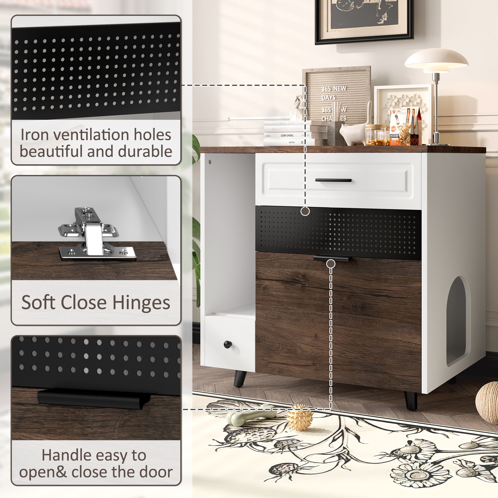 LOVMOR SF-Y-N704P287849D Cat-Litter-Box - View #4