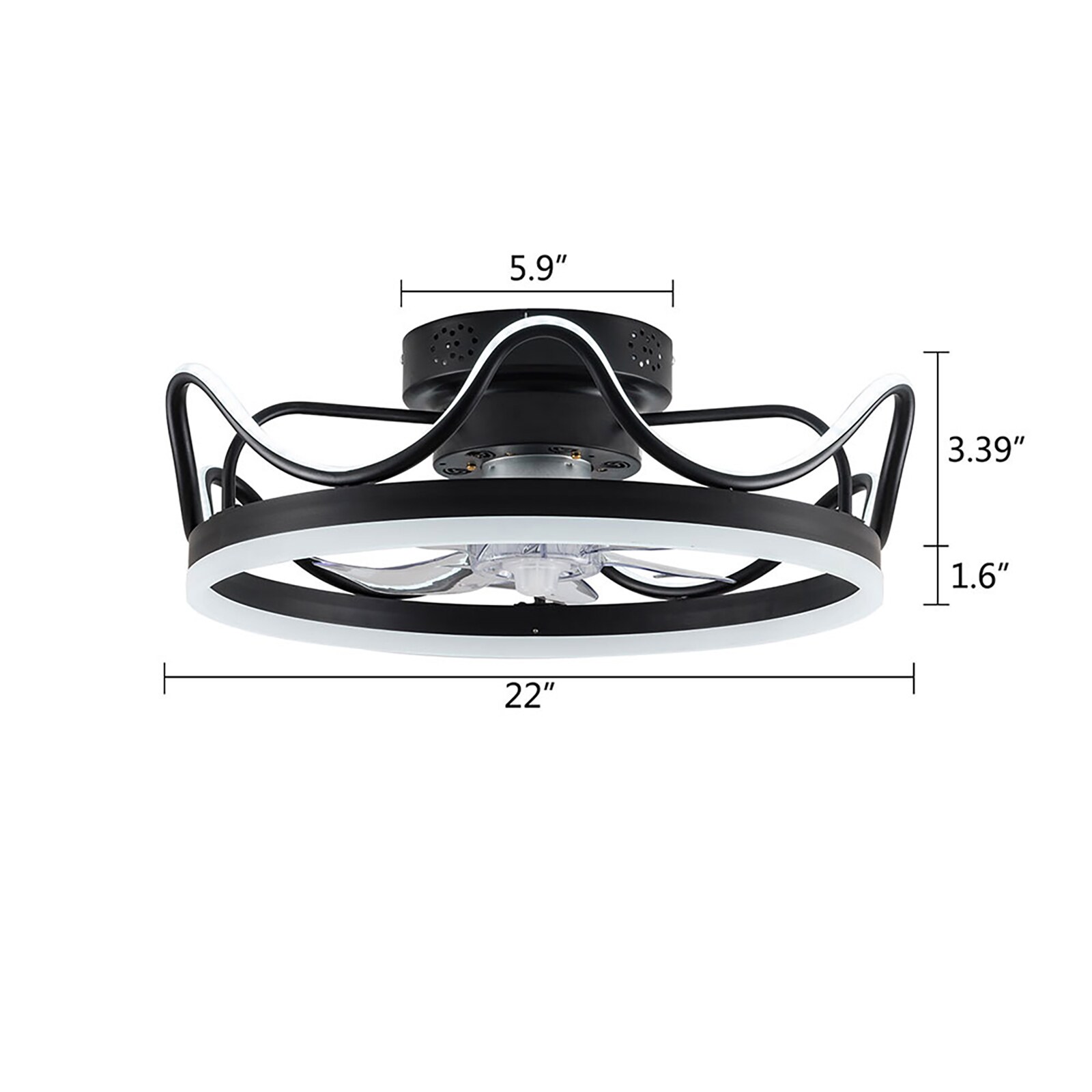 Oukaning HG-HCXLST-5468-US Ceiling-Fans - View #5