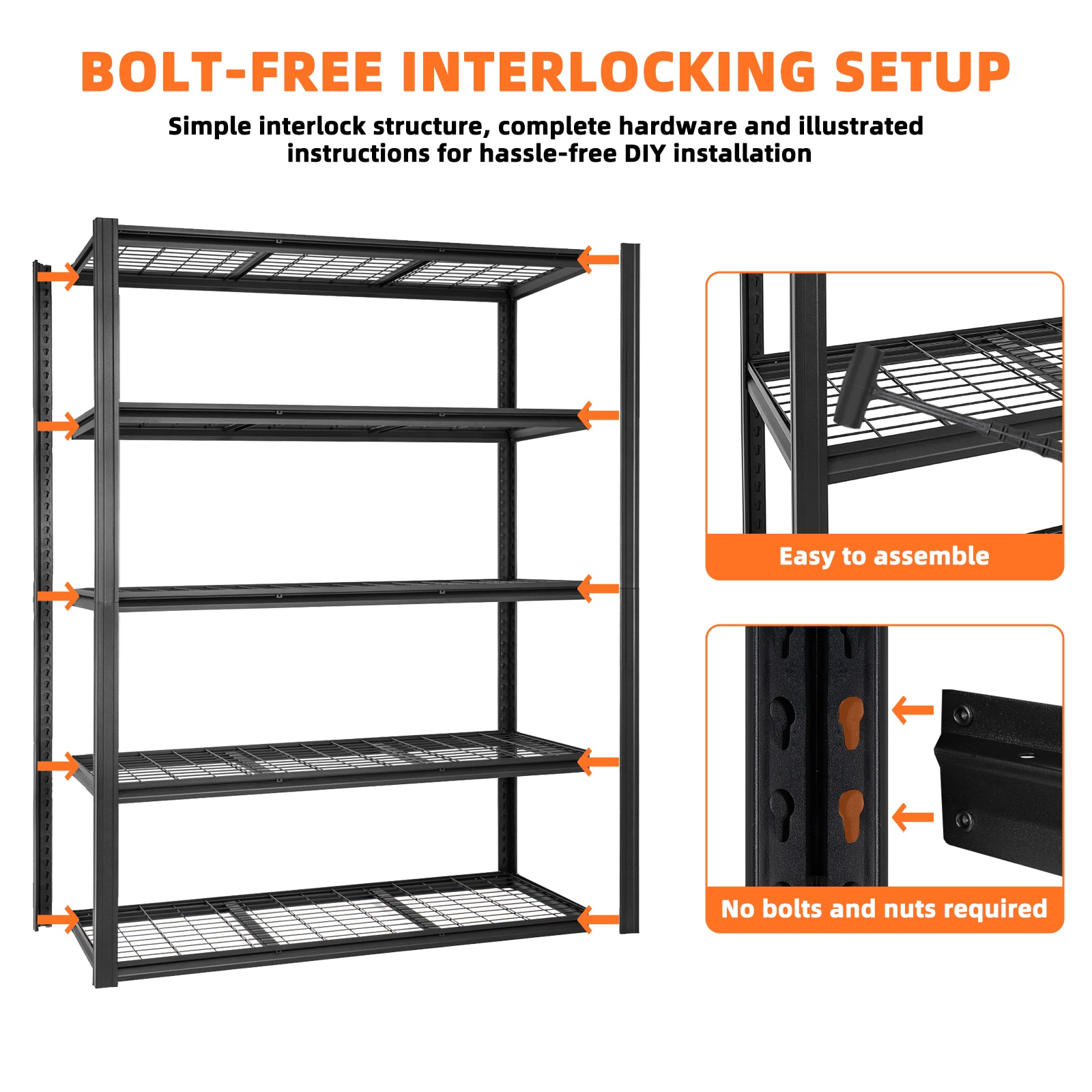 Maocao Hoom JL1138224 Free-Standing-Shelving - View #4