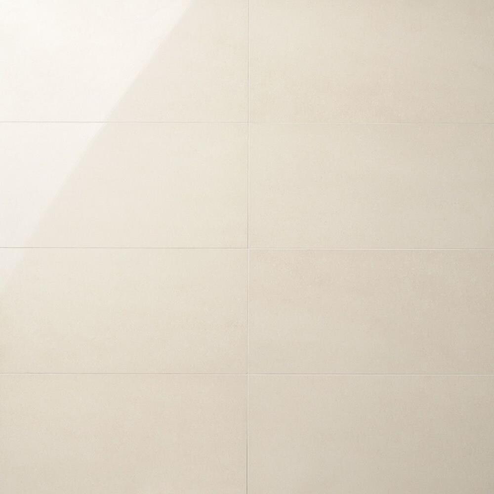 Artmore Tile EXT3RD105353 ToughTech Cream 12-in x 24-in Polished Porcelain Stone Look Tile (9.68-sq. ft/ Carton)