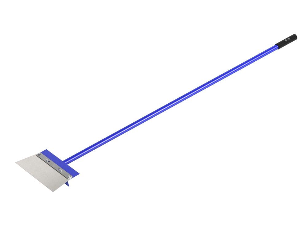 Bon Tool 15-158 5-in Steel Floor Scraper with 60-in Handle - All Steel Construction