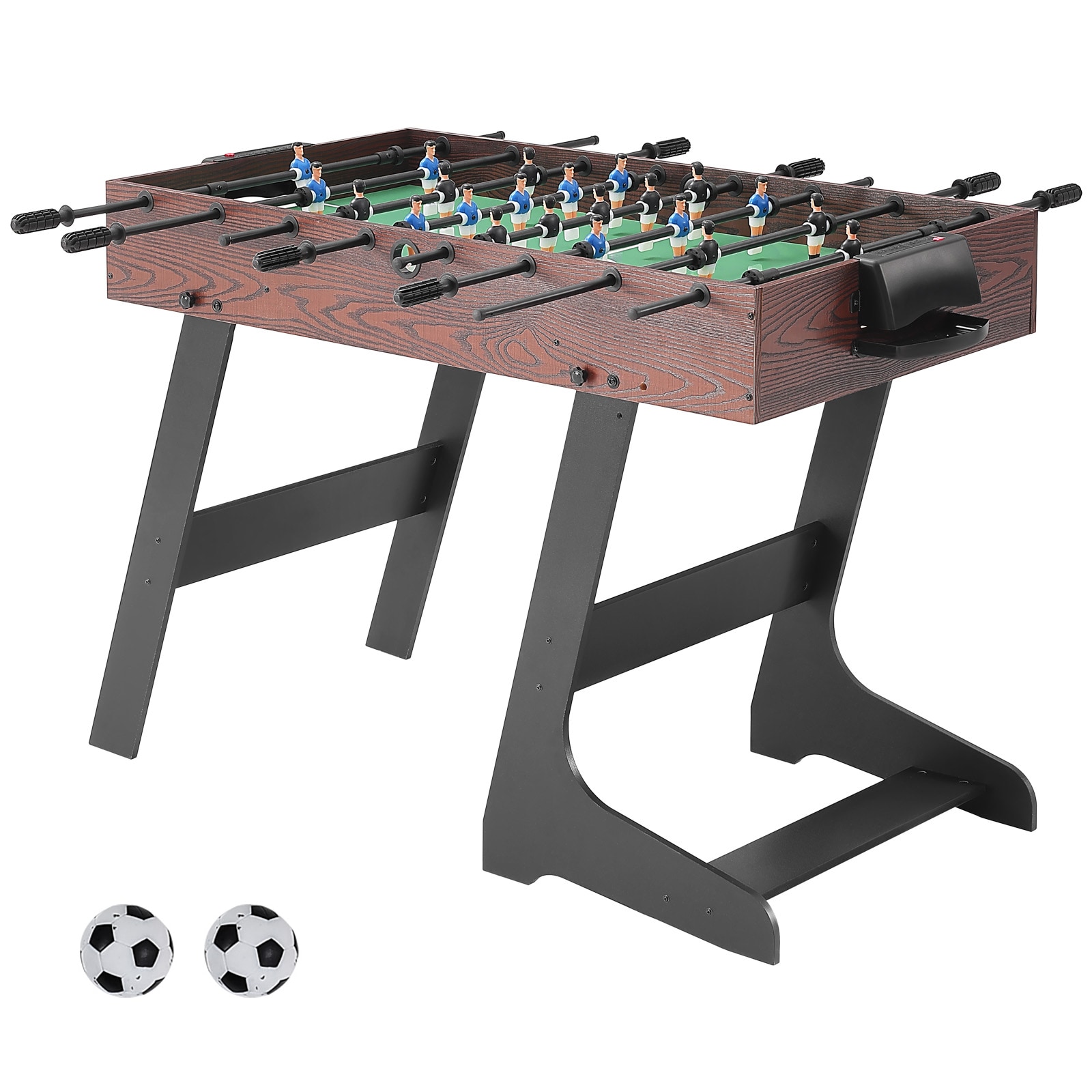 VEVOR ZDKZQZ48YC00JGZ8SV0 Foosball Soccer Game Table 42-Inches Freestanding Foosball Table